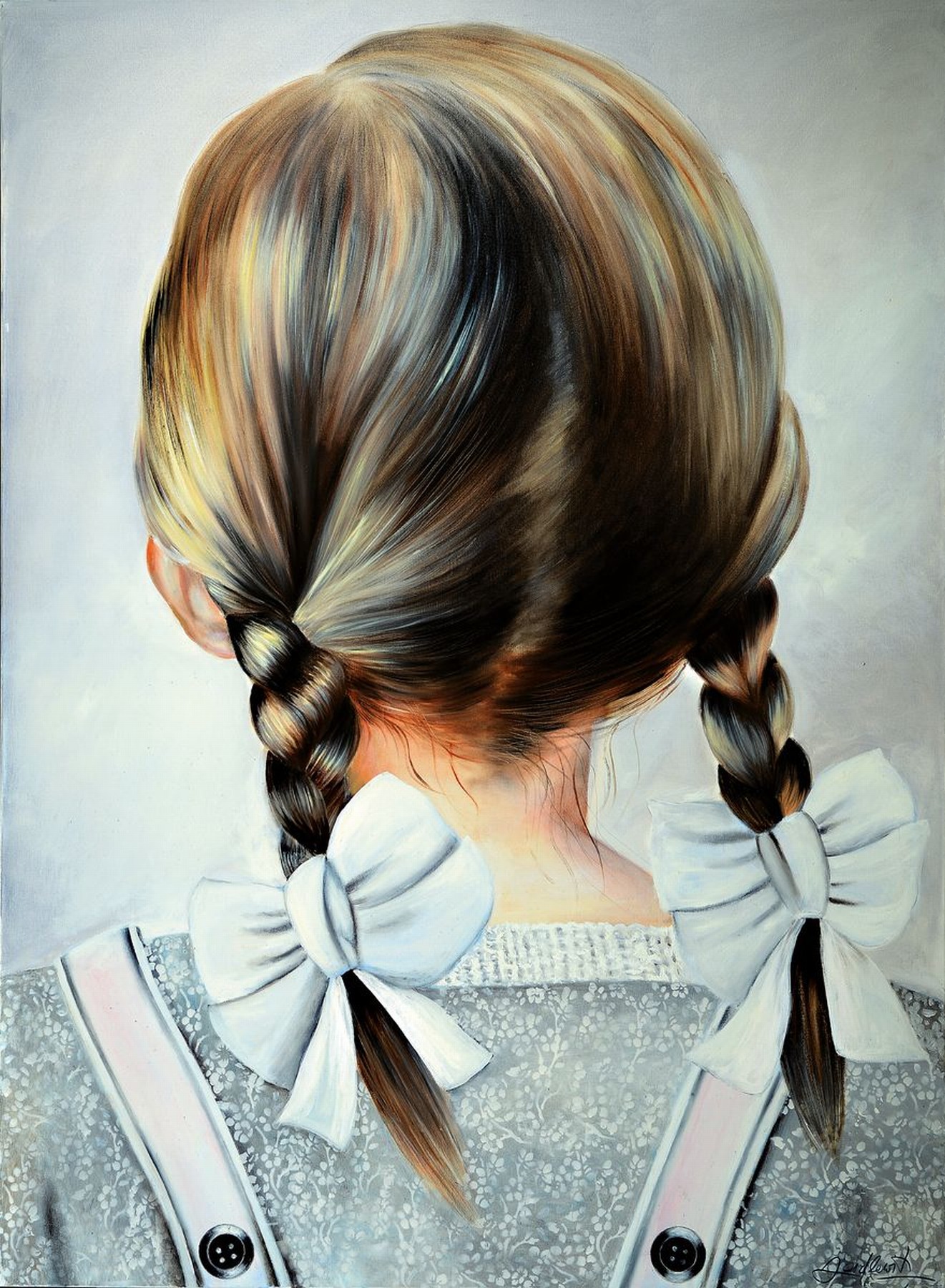 Doris Zeidlewitz, geb. 1959, Studium am Städel in Frankfurt und an der Hochschule für Gestaltung Offenbach, Hier: Ten years old", aus der ...