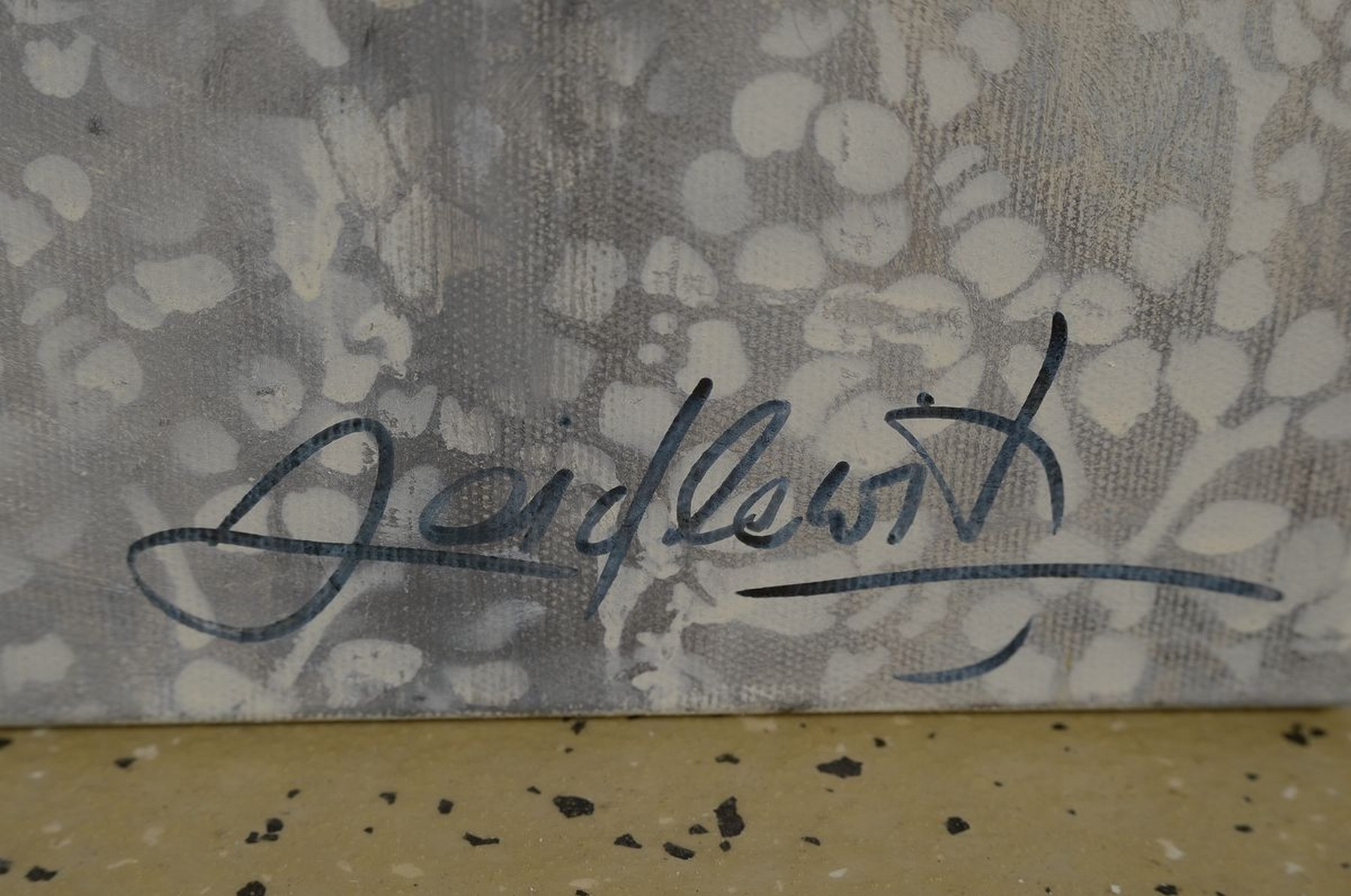 Detail a: Doris Zeidlewitz, geb. 1959, Studium am Städel in Frankfurt und an der Hochschule für Gestaltung Offenbach, Hier: Ten years old", aus der ...