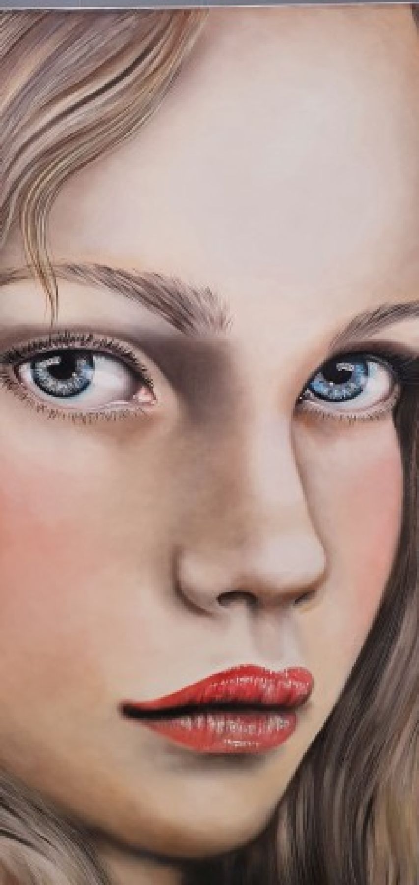 Detail b: Doris Zeidlewitz, geb. 1959, Studium am Städel in Frankfurt und an der Hochschule für Gestaltung Offenbach, Hier: "Lolita", ...