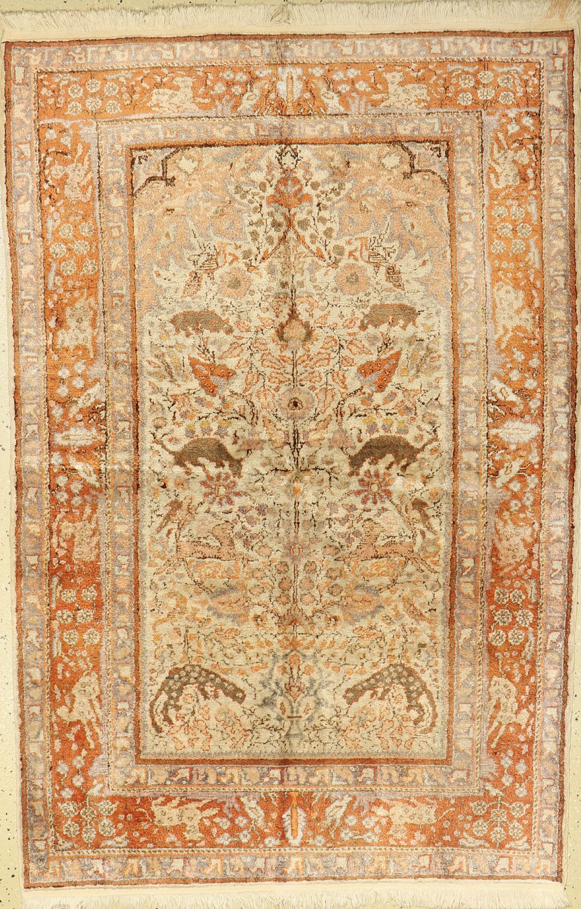 Kayseri alt, Türkei, ca. 60 Jahre, merzerisierte Baumwolle, ca. 172 x 120 cm, guter Zustand