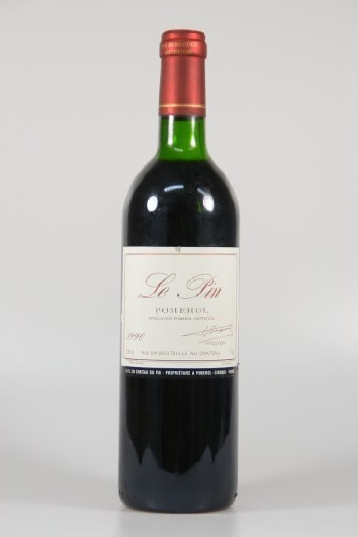 Detail a: 1 Flasche 1990 Le Pin, Pomerol, Appelation Pomerol controlée, 75cl, 12.5Vol%