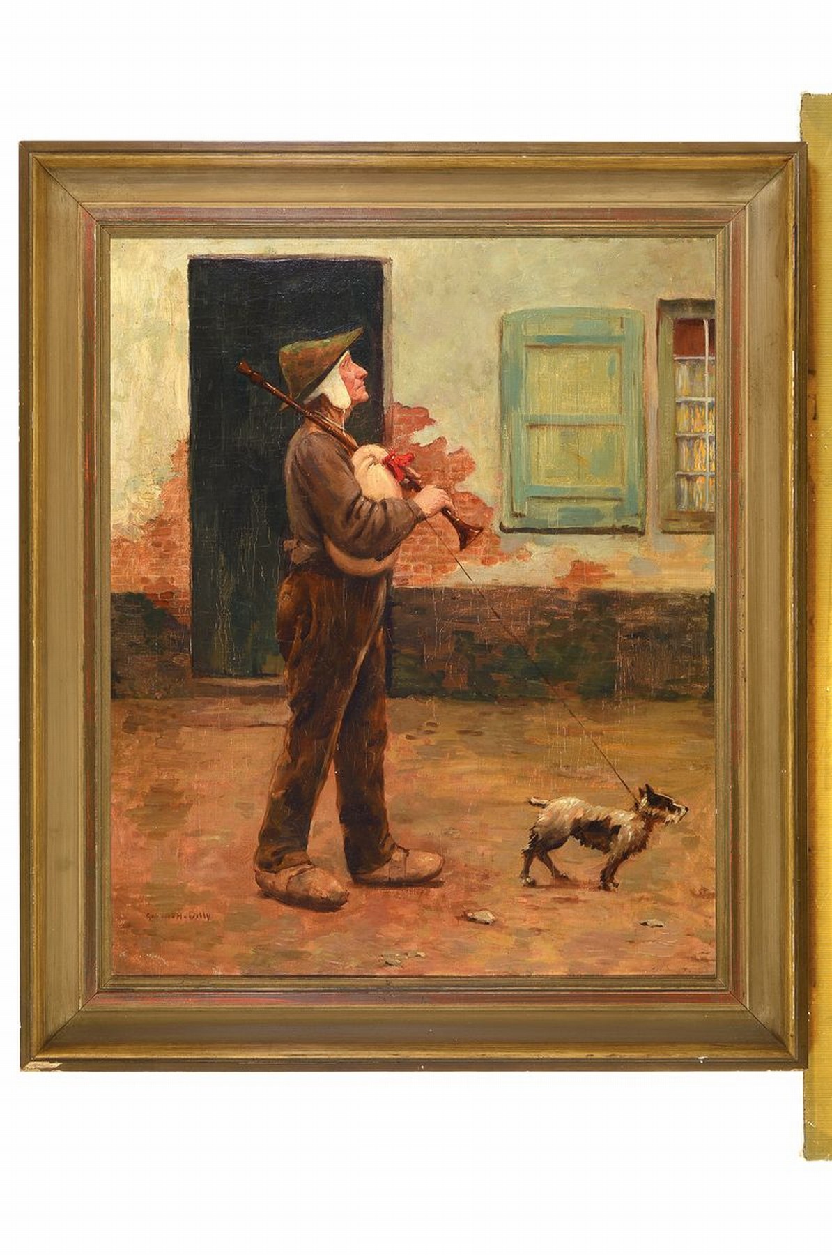 Detail k: Georges Hippolyte Dilly, 1876 Lille - 1926, Studium in Lille und Paris, Schüler von Leon Bonnat, Paul Gervais, Pharaon de Winter, Albert Lebourg, ...