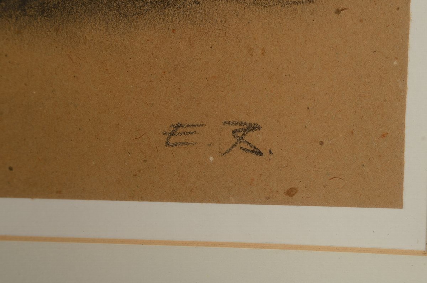 Detail a: Edgar Blum, geb. 1928 Pirmasens, 2 Stillleben, 1x Kohl und Lauch im Korb, Pastell auf Papier, monogr. E.B. und dat. Sonntag 6.11.1983, ca. 37x50cm, ...