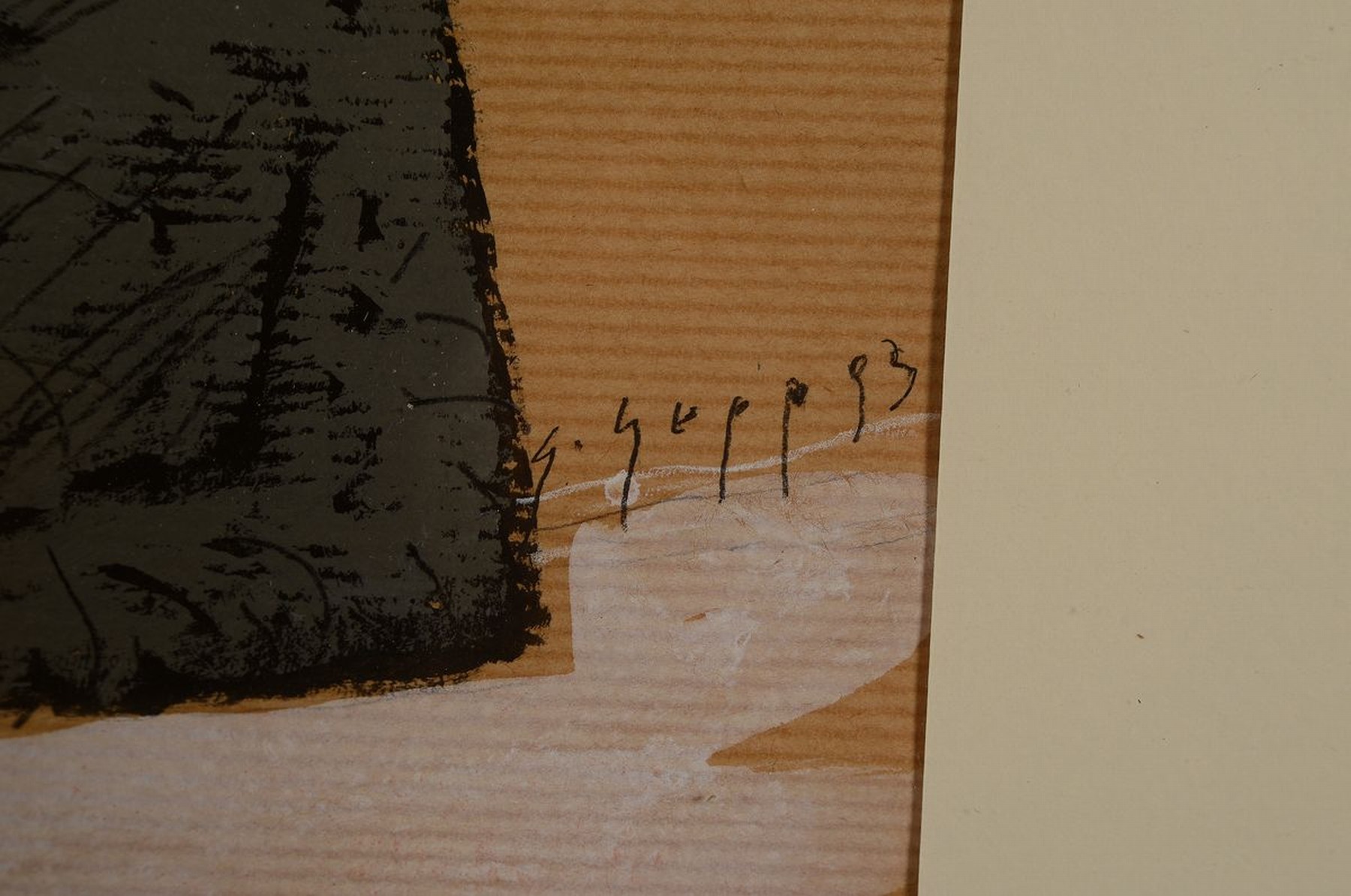 Detail a: Gerhard Gepp, geb. 1940 Pressbaum, österreichischer Künstler, Plakatpreis der Stadt Wien, Rizzoli-Preis Mailand 2014, u.a., vertreten in den ...