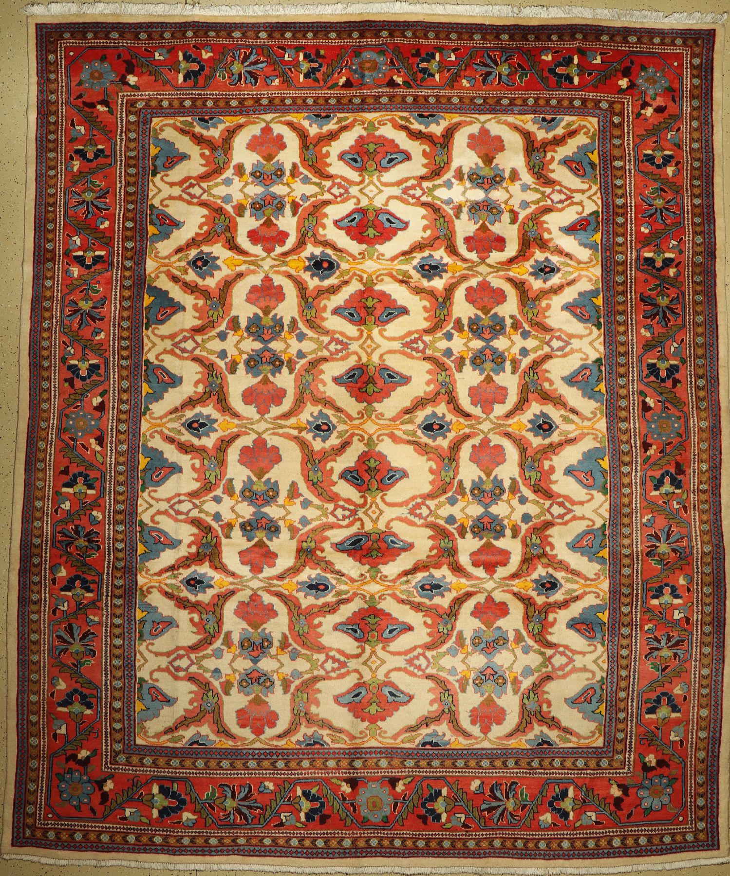 Sarogh Mahal, Persien, um 1960, Wolle auf Baumwolle, ca. 370 x 307 cm, EHZ: 2