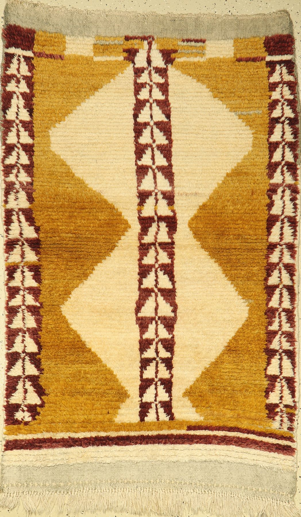 Schlafteppich, Türkei, um 1950, Wolle auf Wolle, ca. 173 x 105 cm, guter Zustand