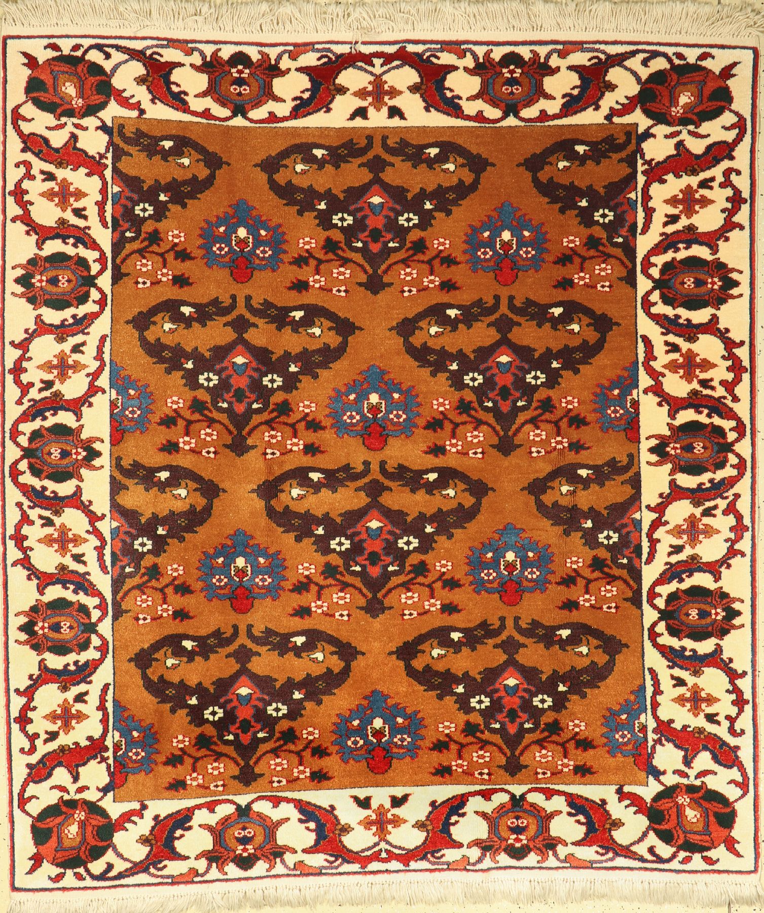 Konya, Türkei, ca. 30 Jahre, Wolle auf Wolle, ca. 200 x 183 cm, guter Zustand