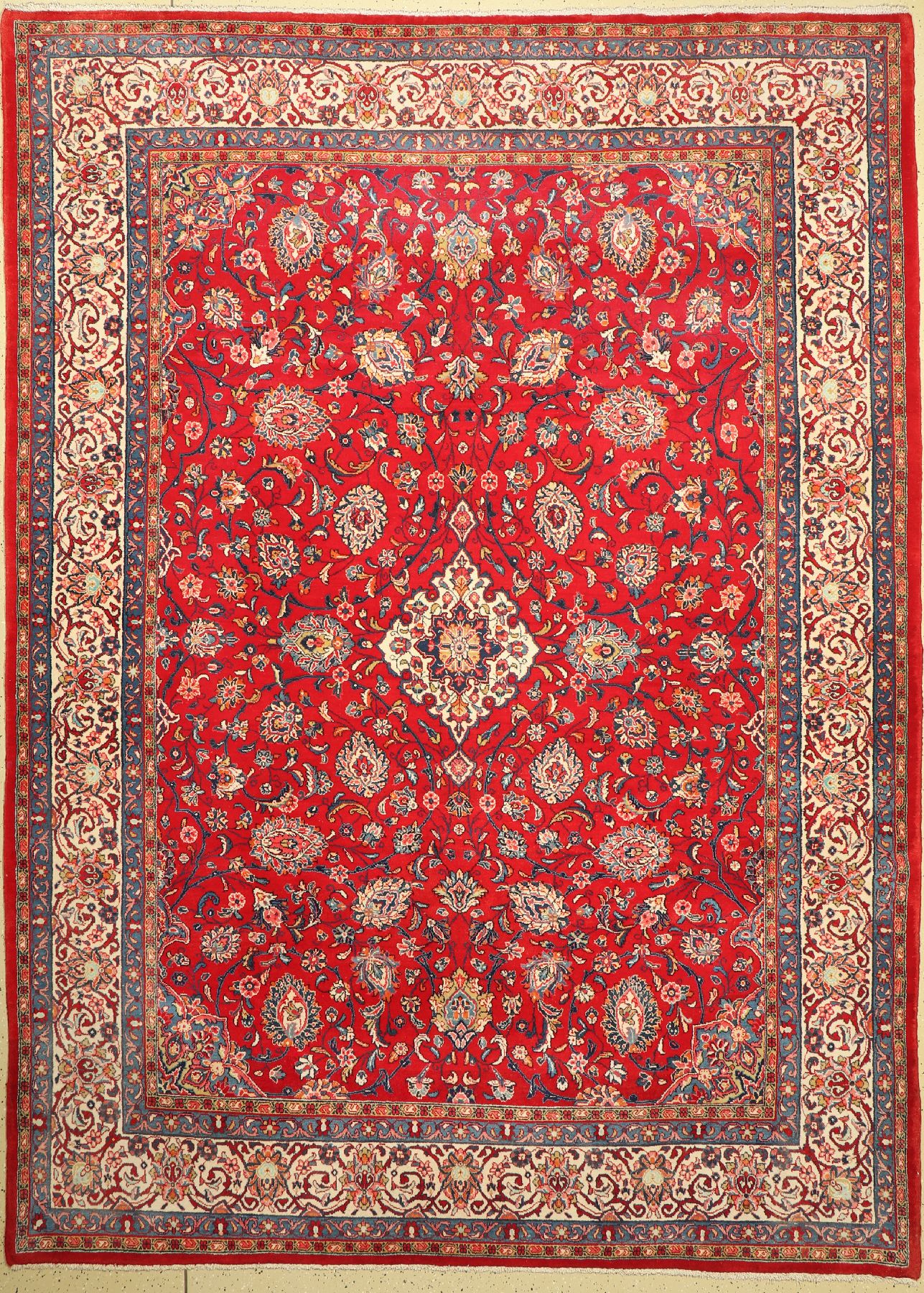 Sarogh alt, Persien, ca. 60 Jahre, Wolle auf Baumwolle, ca. 341 x 250 cm, guter Zustand