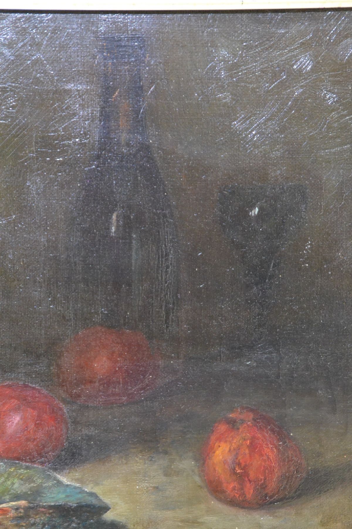 Detail e: Eugene Dekkert, 1865 Stettin - Garmisch 1956, lange Zeit tätig in Schottland, bekannt v.a. für seine Landschaften: seltenes Stillleben nach ...