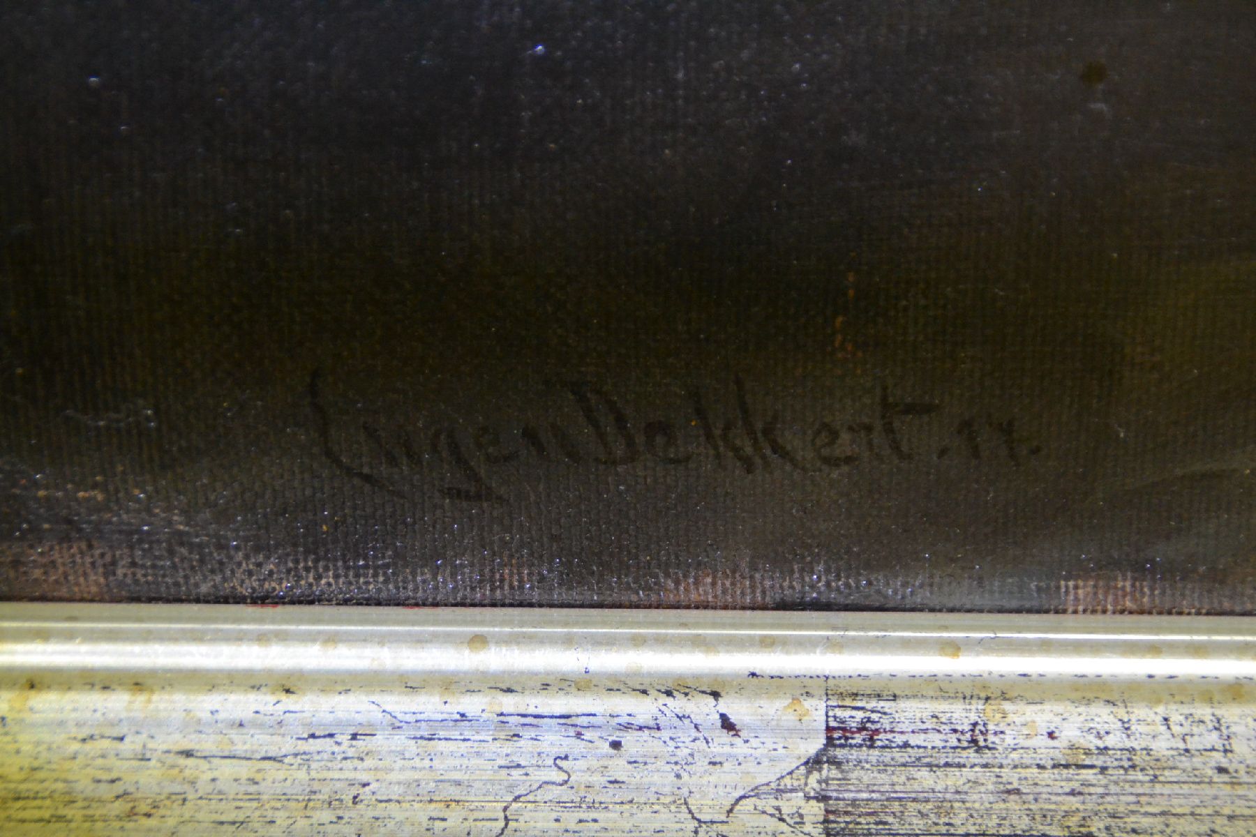 Detail f: Eugene Dekkert, 1865 Stettin - Garmisch 1956, lange Zeit tätig in Schottland, bekannt v.a. für seine Landschaften: seltenes Stillleben nach ...