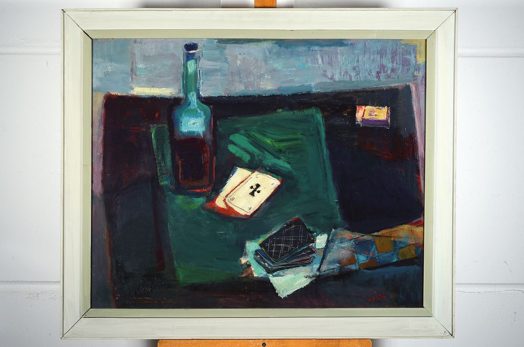 Detail k: Ute Petry, 1925 Ludwigshafen-2009, studierte in Mannheim bei Paul-Berger und Carl Trummer, besuchte in den 50er Jahren die Sommerakademie von Oskar ...