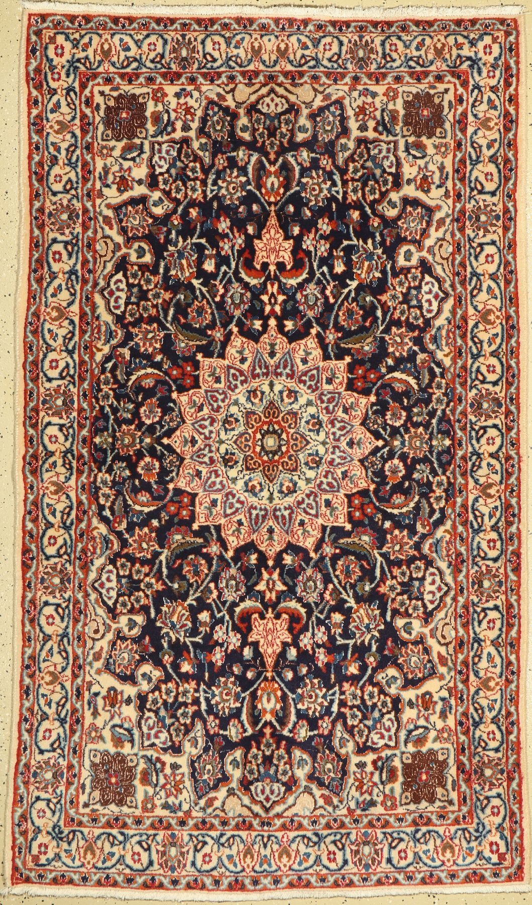 Nain alt, Persien, ca. 50 Jahre, Wolle auf Baumwolle, ca. 205 x 120 cm, EHZ: 2