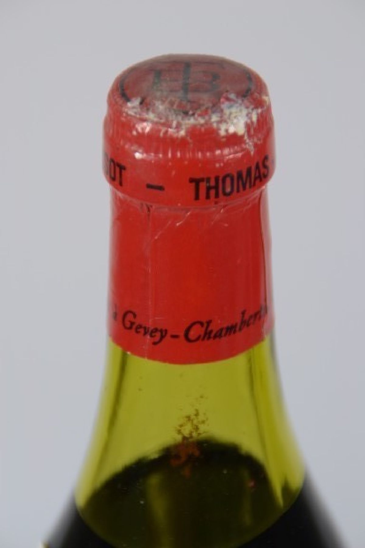 Detail c: 1 Flasche 1976 Chambolle Musigny, appellation controlee, Maison Thomas Bassot, 73cl, into shoulder, orig. verkorkt und unverkostet