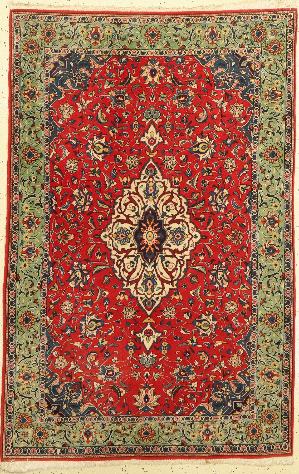 Ghiasabad Kork fein, Persien, ca. 60 Jahre,Korkwolle, ca. 163 x 108 cm, guter Zustand