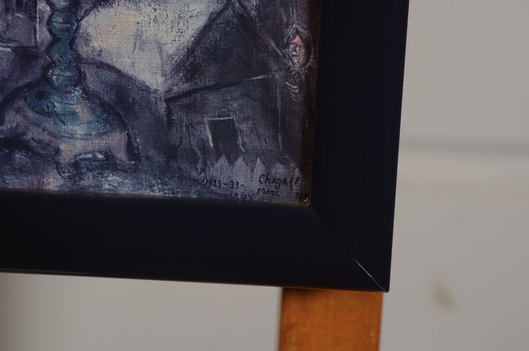 Detail a: Marc Chagall, 1887-1985, "La Chute de l'Ange", re. unten sign., num. 52/616, dat., ca. 46x37 cm