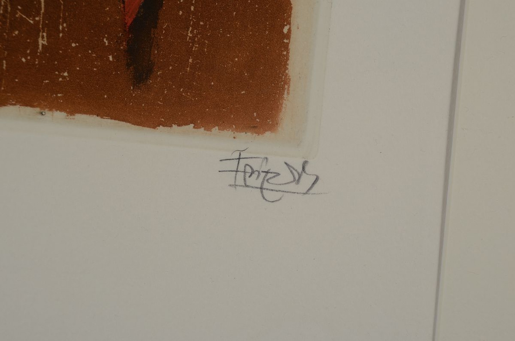 Detail b: Johnny Friedländer, 1912-1992, drei Farbradierungen, alle handsigniert und als e.a. bezeichnet, zwei davon ca. 17x13.5cm,PP, u.Gl., R. ca. 42x32cm; ...