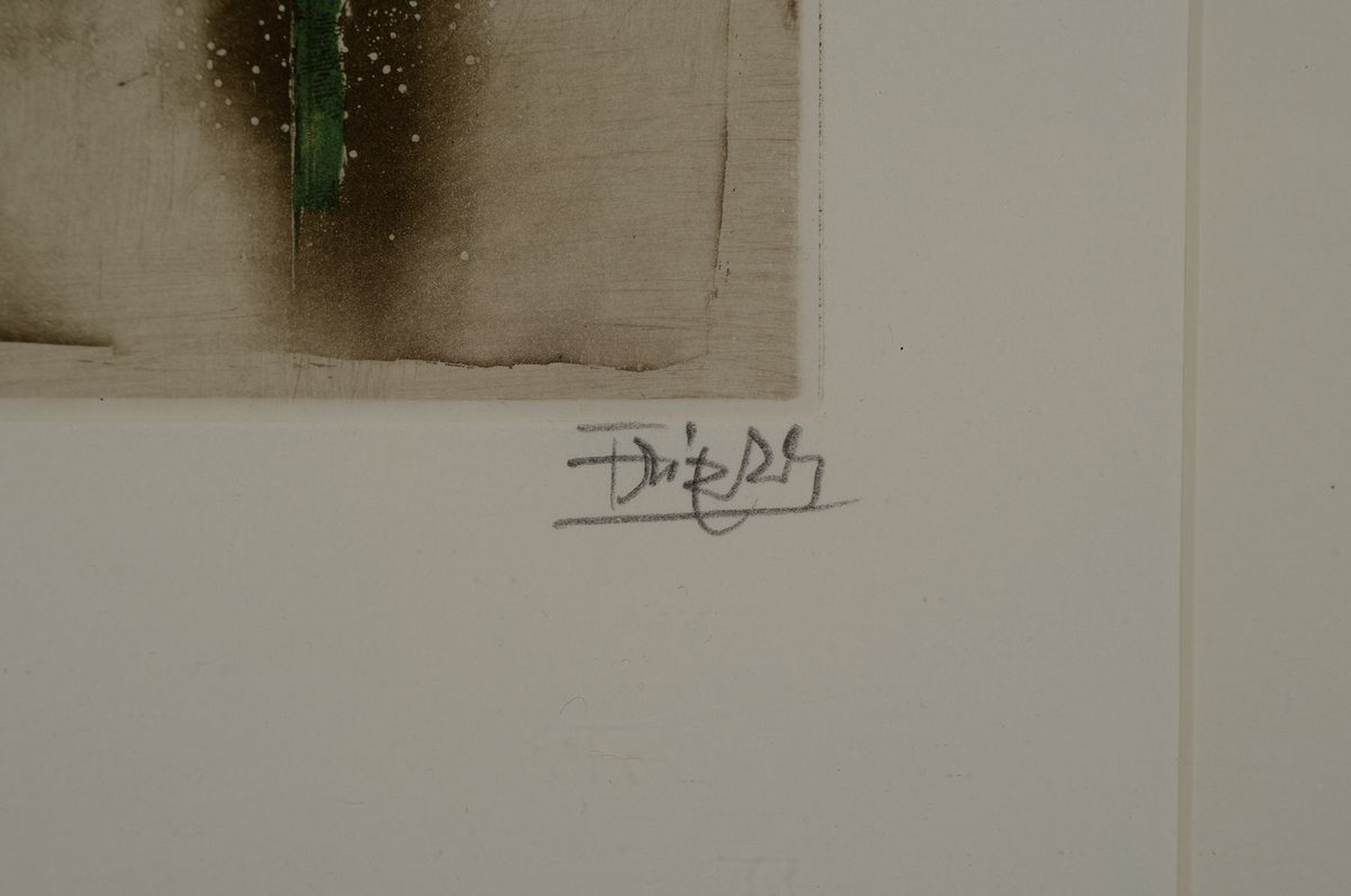 Detail c: Johnny Friedländer, 1912-1992, drei Farbradierungen, alle handsigniert und als e.a. bezeichnet, zwei davon ca. 17x13.5cm,PP, u.Gl., R. ca. 42x32cm; ...