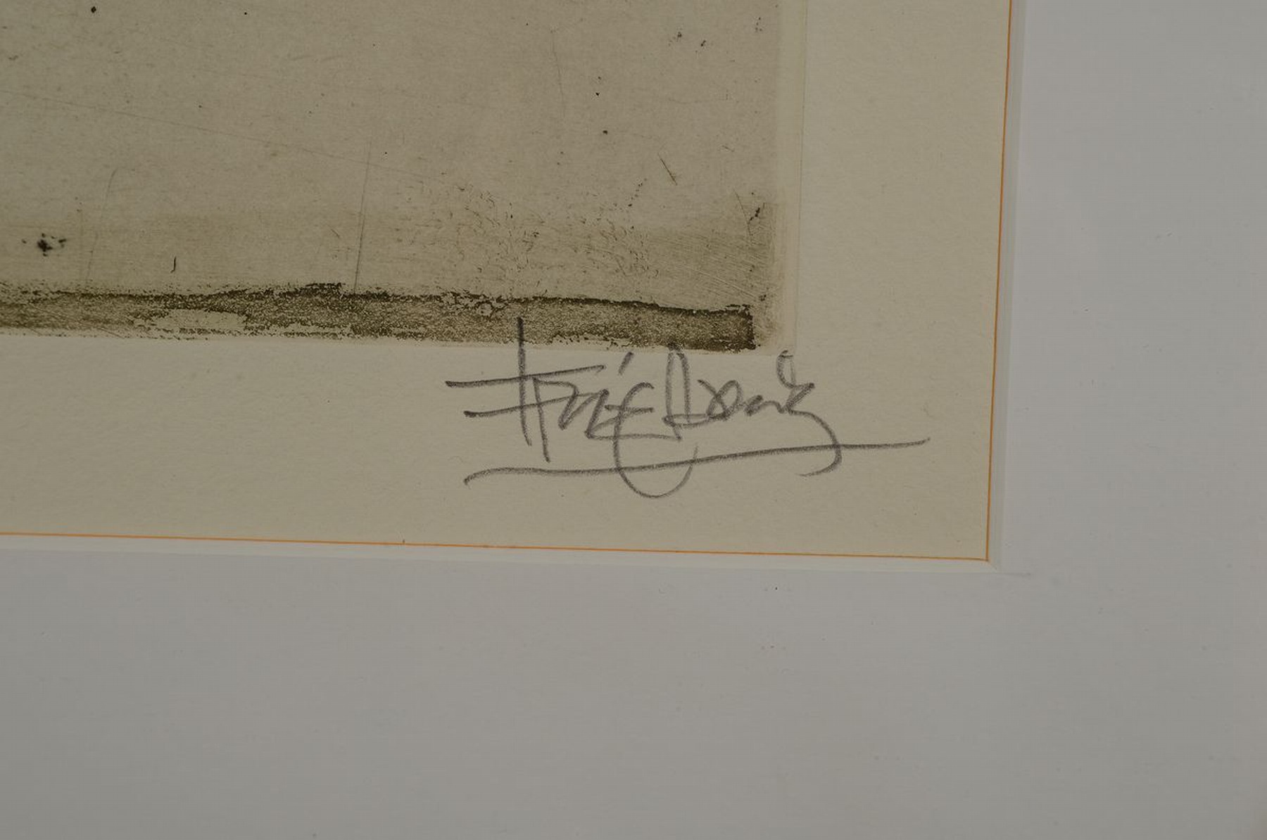 Detail e: Johnny Friedländer, 1912-1992, drei Farbradierungen, alle handsigniert und als e.a. bezeichnet, zwei davon ca. 17x13.5cm,PP, u.Gl., R. ca. 42x32cm; ...