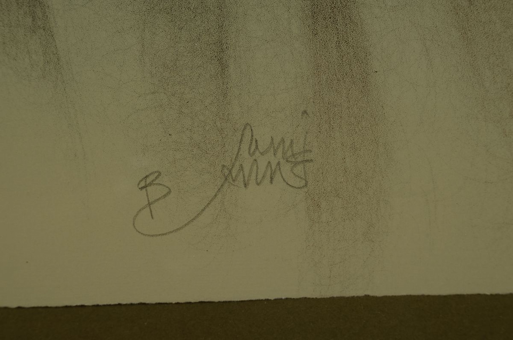 Detail b: Bruno Bruni, geb. 1935 Gradara, zwei Farblithographien: Umarmung, Ed 371/1000, liegender weiblicher Akt, je signiert, unter Glas gerahmt, ca. 31x40; ...