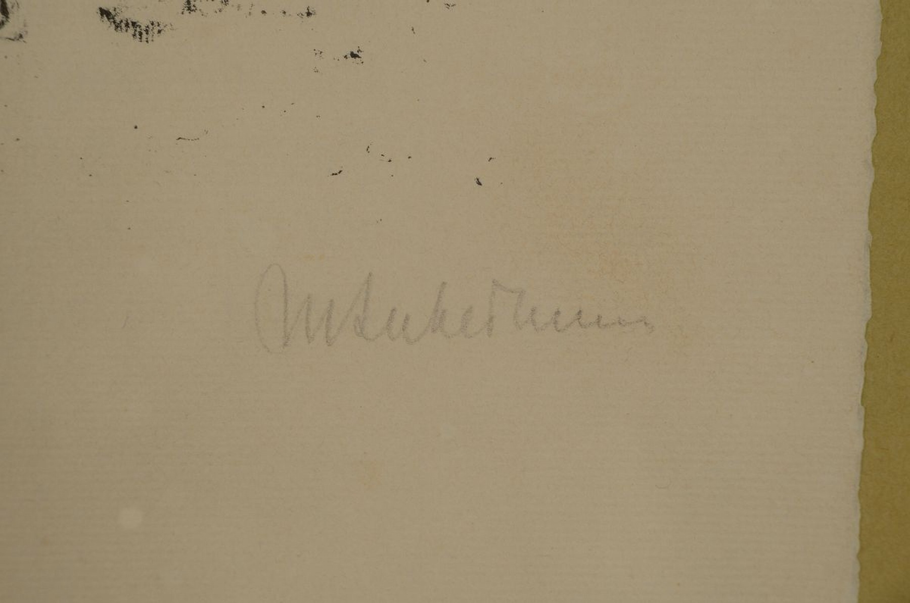 Detail a: Max Liebermann, 1847 Berlin-1935 ebenda, Lithographie, nächtliche Figurenkomposition, rechts unten signiert, unter Glas gerahmt, ca.42x30/54x44 cm