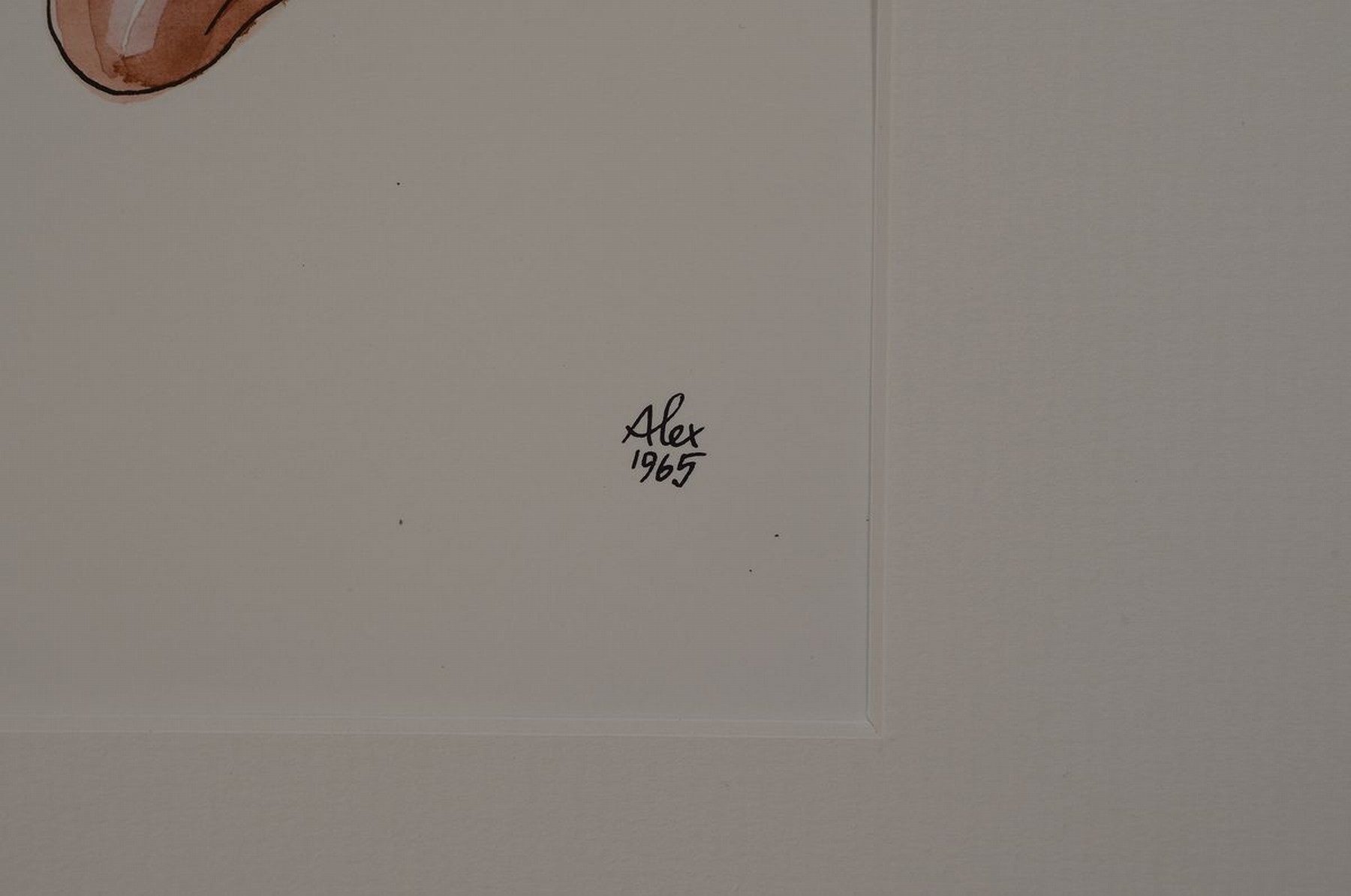 Detail a: Alexander Szekely, 1901-1968, "Liane Laure Jacinthe", ca. 40x30 cm