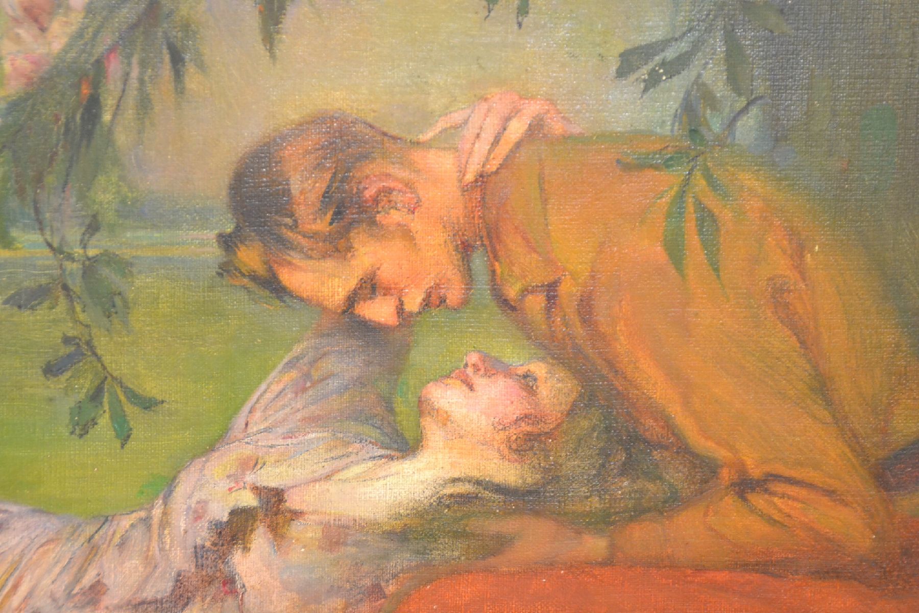 Detail d: Ludwig Fahrenkrog, 1867 Rendsburg - 1952 Biberach an der Riss, Studium an der Akademie München, wurde 1913 Professor, war als Dichter und Maler ...