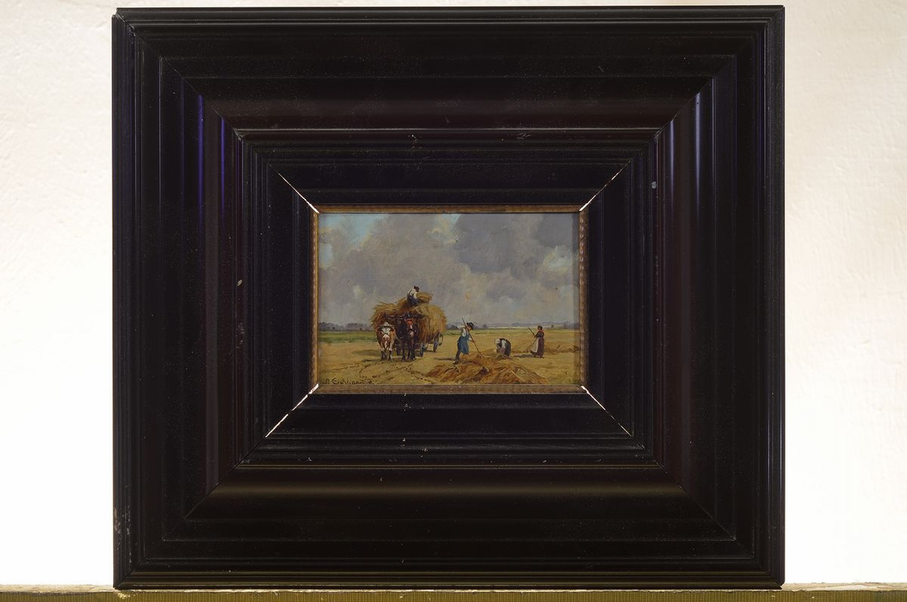 Peter Eichhorn, 1877-1960, Münchner Landschafts- und Genremaler, überwiegend Ansichten der Umgebung Münchens, Murnauer Moos Lenggries u. Icking ...