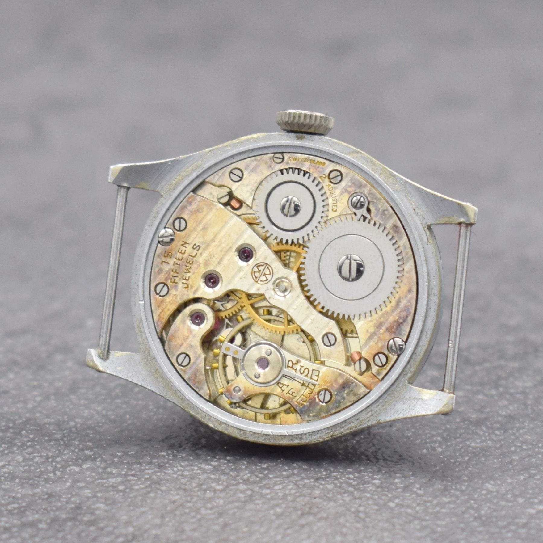 Detail c: Konvolut 4 Armbanduhren, 2 x Revue-Sport, 1 x Mido, 1 x Rotary, alle Schweiz um 1940/50, Revue 1 x Geh. verschr., 1 x Boden aufgedr.,, silb. ...