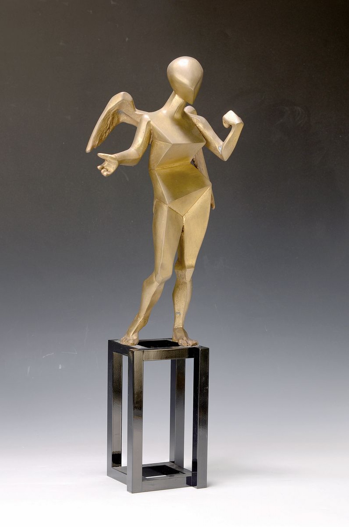 Salvador Dali, 1904 - 1989, "Kubistischer Engel", 1987, num. 69/990, aus der Serie Meisterwerke des 20. Jahrhunderts Edition Rom y Rom ( ...