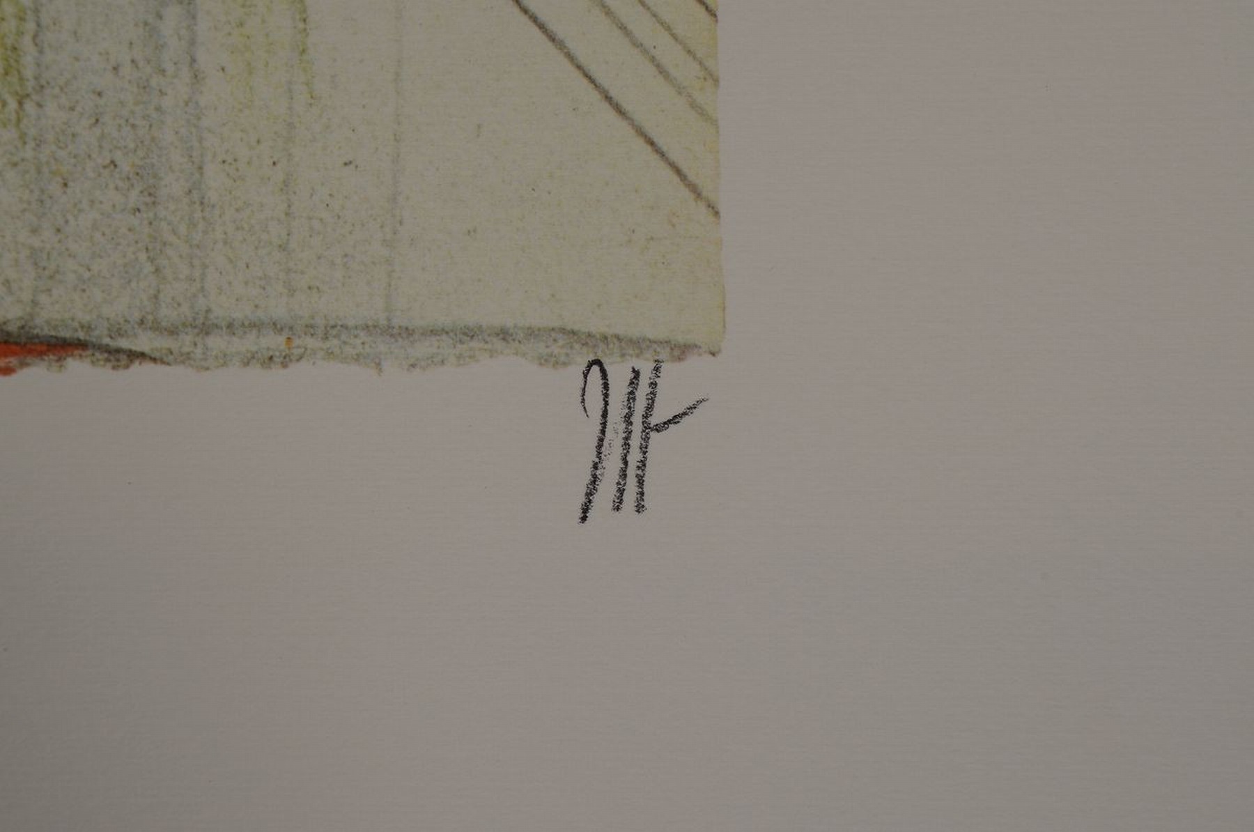 Detail c: Horst Janssen, 1929 - 1995, Mappe Utamaro, Bergfrau Yamauba und das Riesenkind Kintaro, Sieben Variationen zu Kitagawa Utamaro, Haarewaschen, ...
