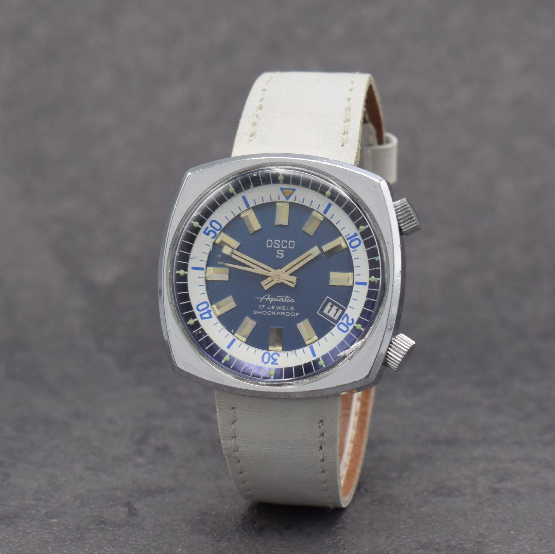 Detail k: Konvolut 3 Armbanduhren, alle Schweiz/Deutschland um 1970, alle in verchr. Metallgeh. m. Edelstahlböden, 1 x America Digital, Automatik, digitale ...