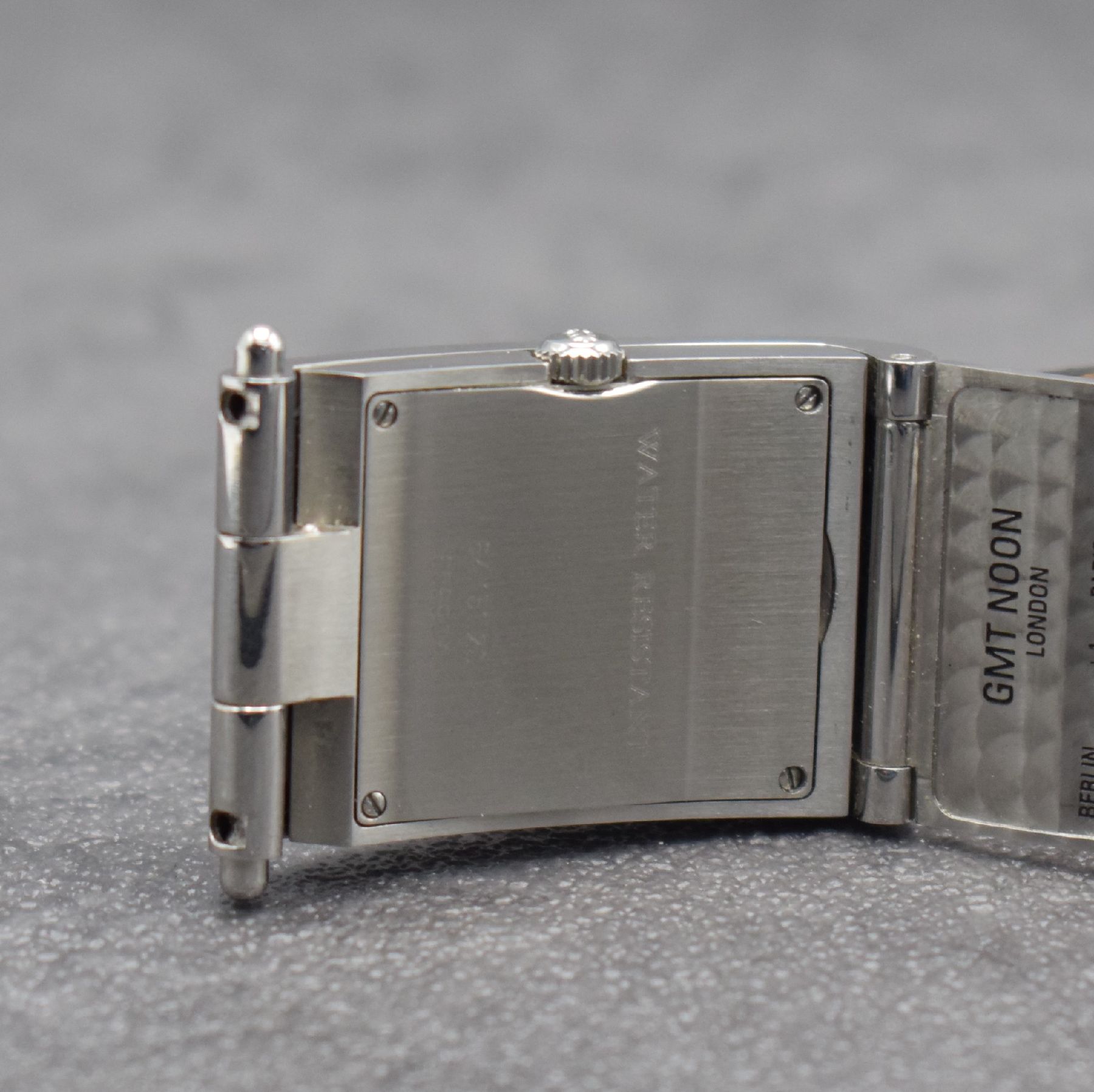 Detail h: CORUM Armbanduhr Serie Tabogan, Schweiz um 2000, Ref. 64.151.20, Edelstahlgeh. inkl. orig. Lederband m. orig. Dornschl., Oberteil zur Zeigerst. ...