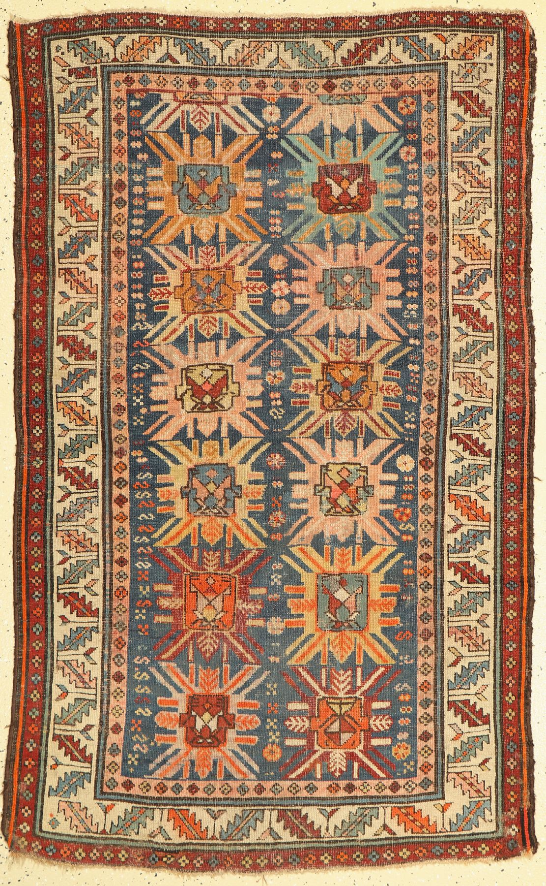 Kazak antik, Kaukasus, um 1900, Wolle auf Wolle, ca. 166 x 102 cm, EHZ: 4