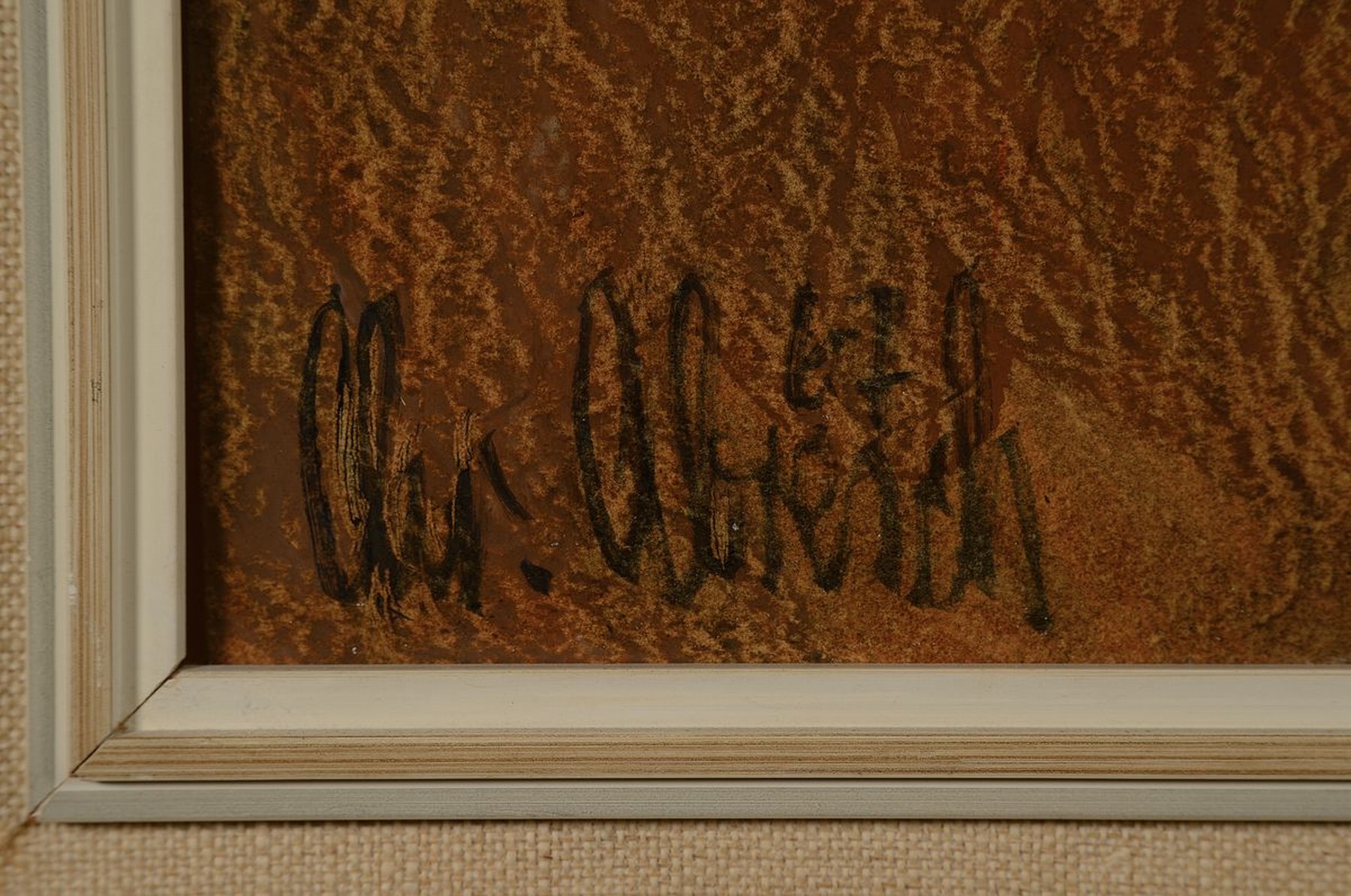 Detail a: Christel Abresch, 1931 Sulzbach-2011 Neustadt, Porträt einer Frau mit Haube, Öl/Malkarton,signiert, ca. 55x40cm, R. ca. 75x61cm