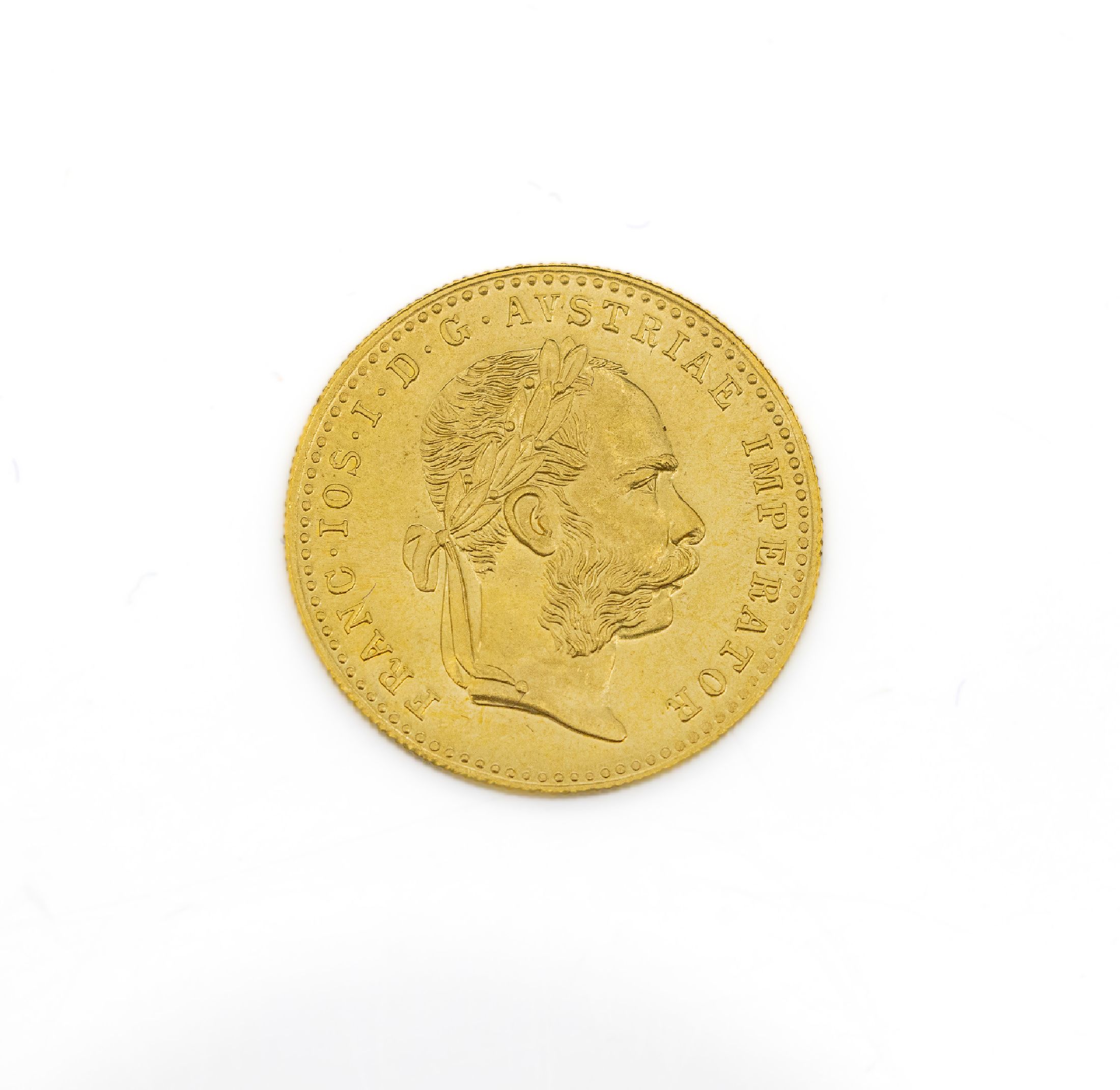 Goldmünze, 1 Dukat, Österreich-Ungarn, 1915, Franz Joseph I., offizielle Nachprägung
