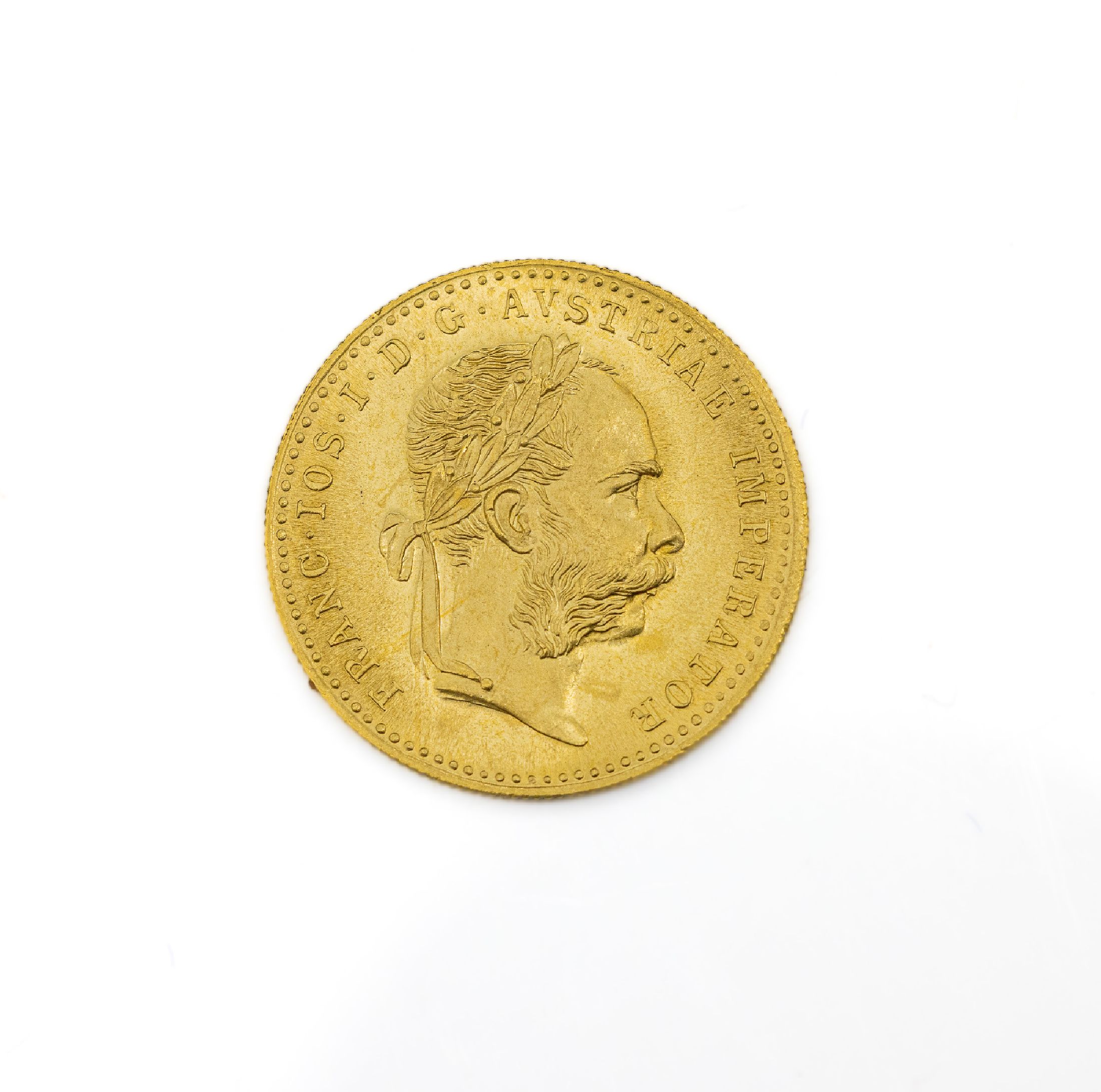Goldmünze, 1 Dukat, Österreich-Ungarn, 1915, Franz Joseph I., offizielle Nachprägung