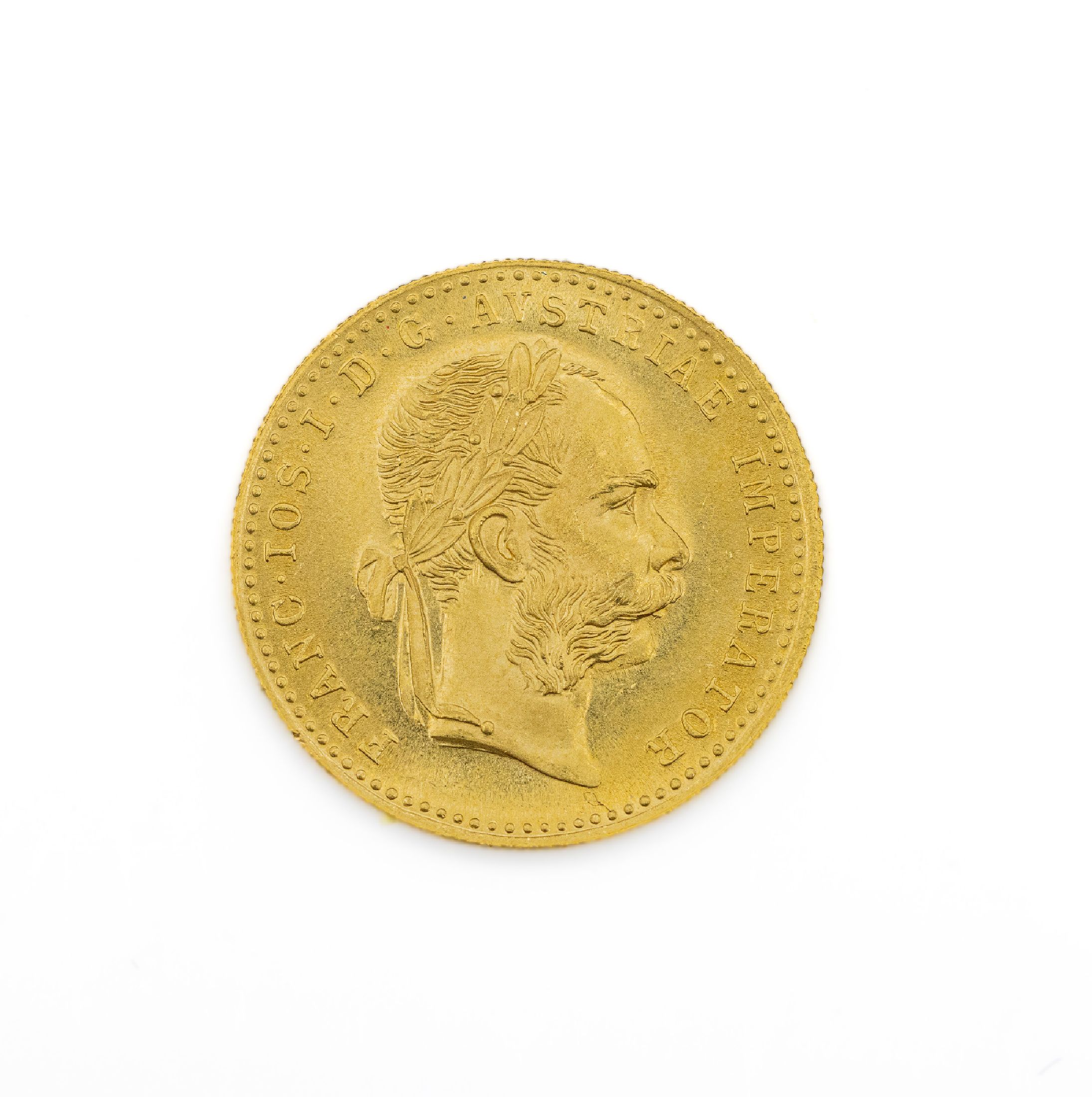 Goldmünze, 1 Dukat, Österreich-Ungarn, 1915, Franz Joseph I., offizielle Nachprägung