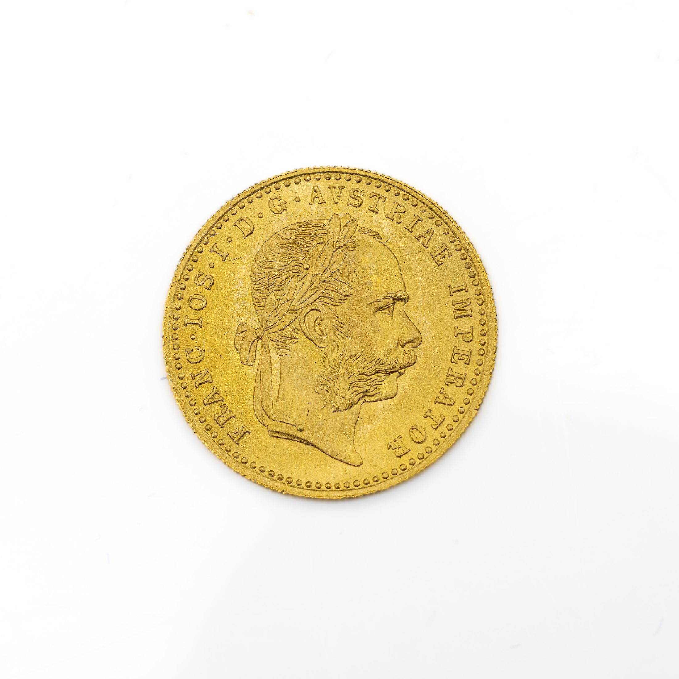 Goldmünze, 1 Dukat, Österreich-Ungarn, 1915, Franz Joseph I., offizielle Nachprägung
