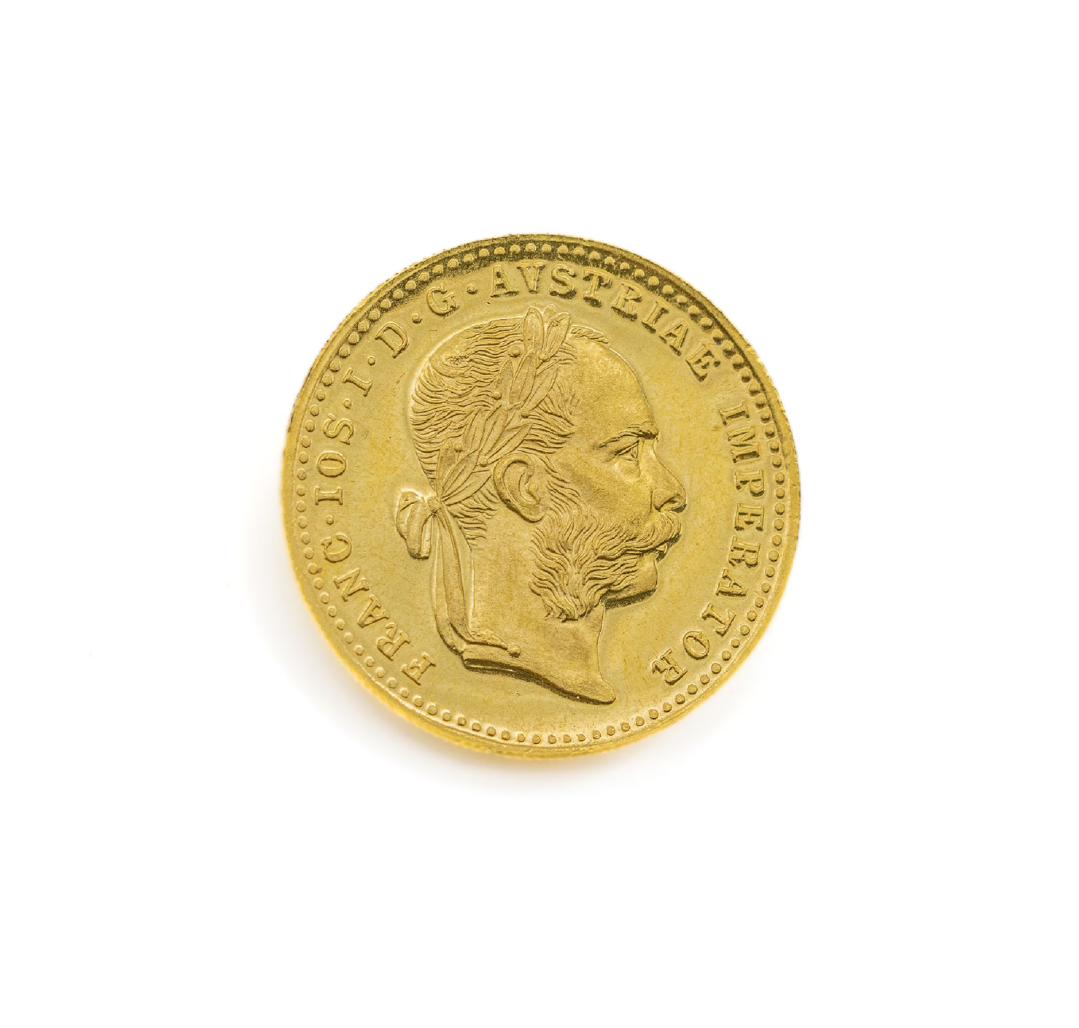 Goldmünze, 1 Dukat, Österreich-Ungarn, 1915, Franz Joseph I., offizielle Nachprägung