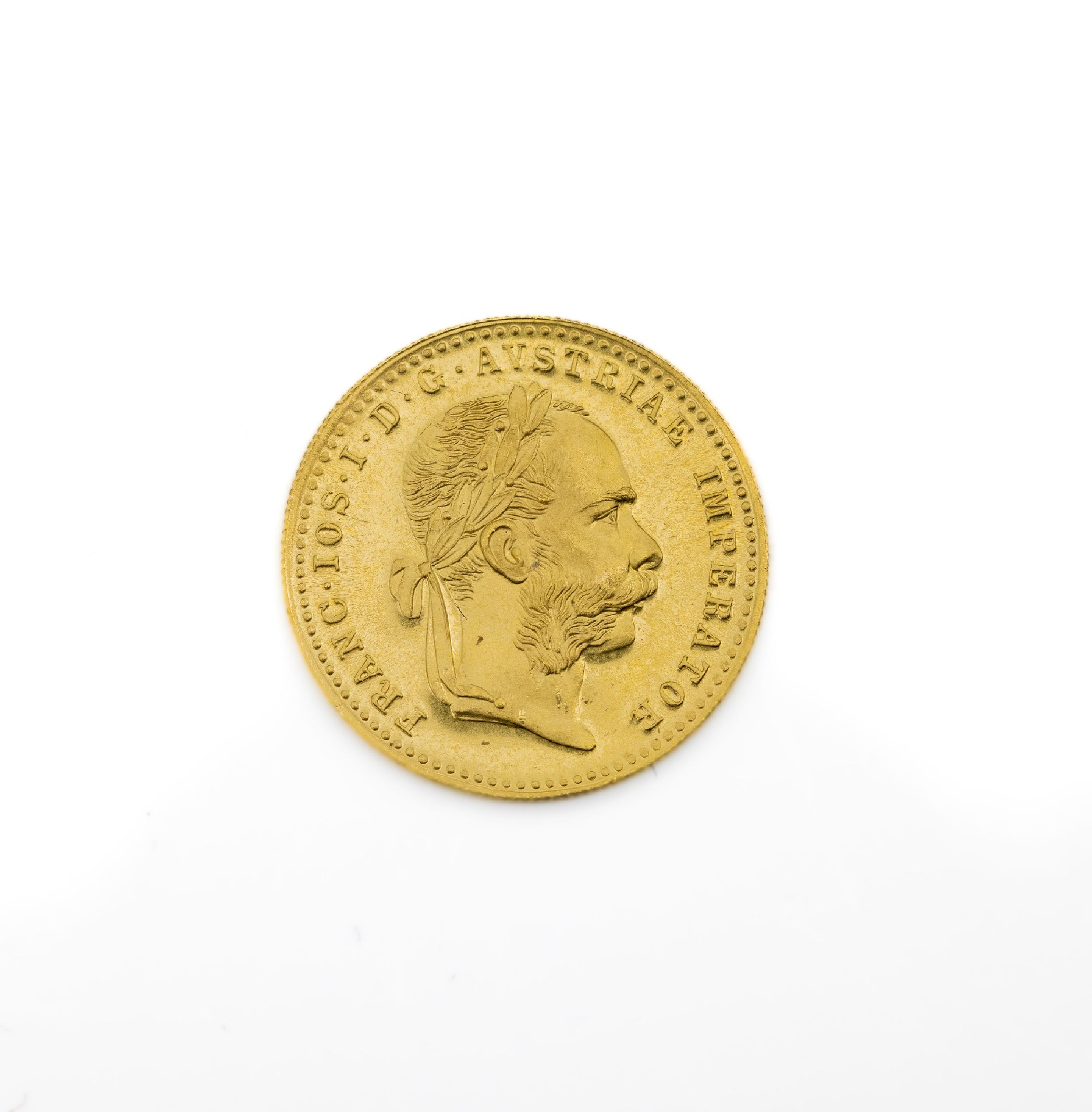 Goldmünze, 1 Dukat, Österreich-Ungarn, 1915, Franz Joseph I., offizielle Nachprägung