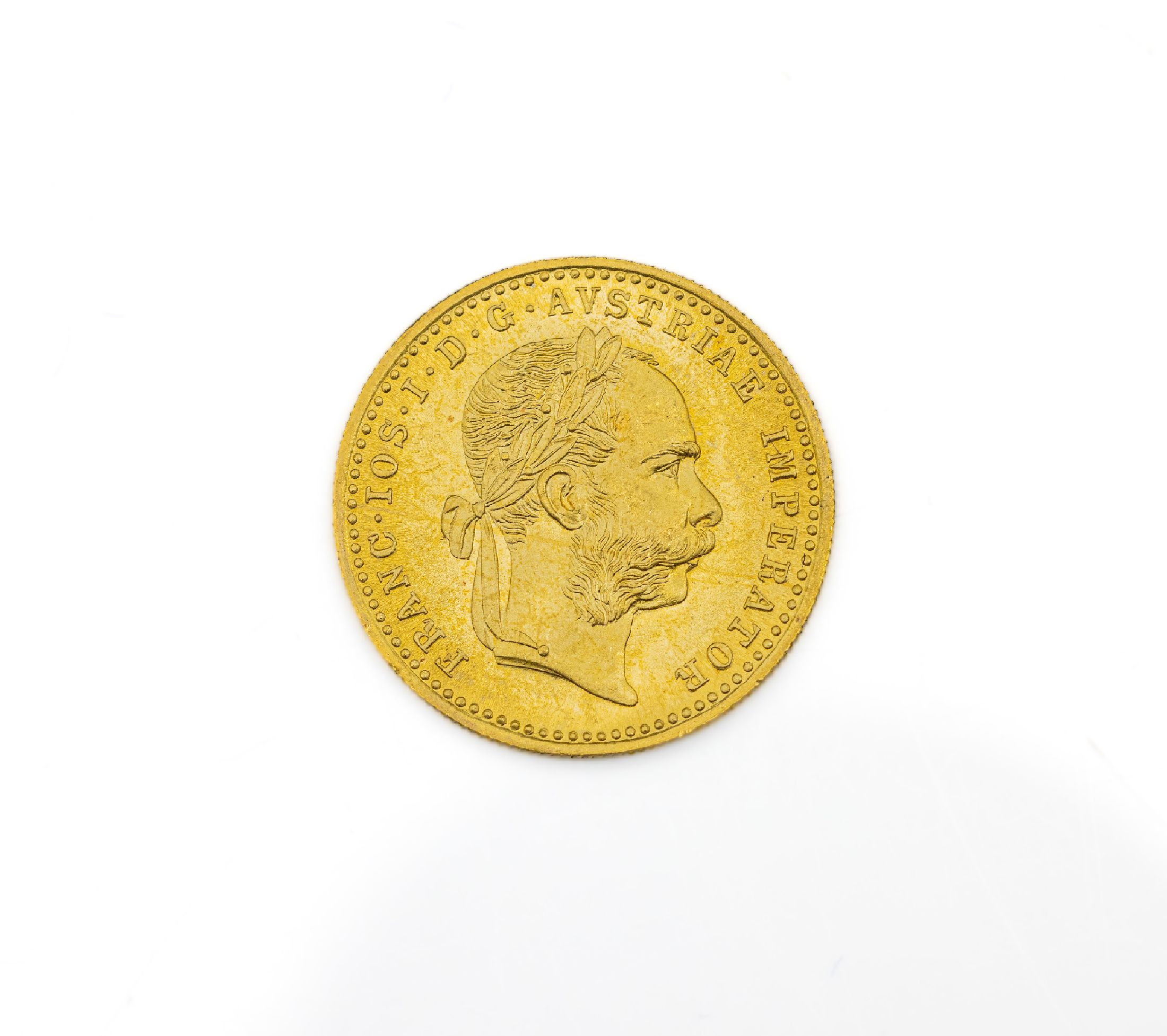 Goldmünze, 1 Dukat, Österreich-Ungarn, 1915, Franz Joseph I., offizielle Nachprägung