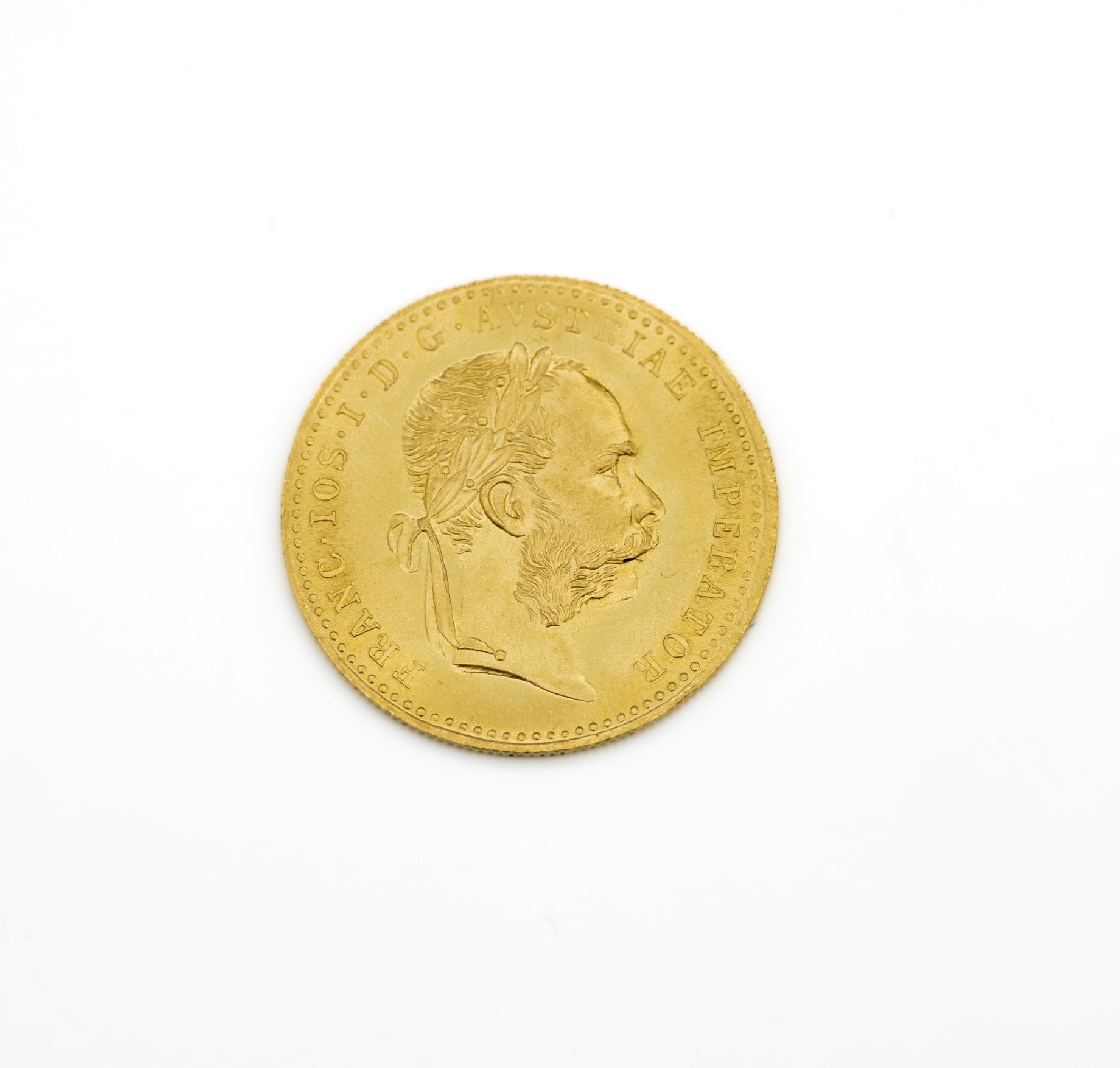 Goldmünze, 1 Dukat, Österreich-Ungarn, 1915, Franz Joseph I., offizielle Nachprägung