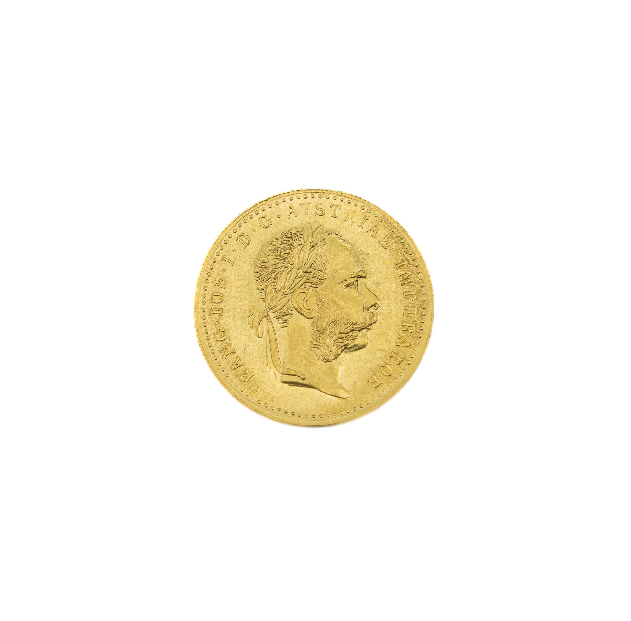 Goldmünze, 1 Dukat, Österreich-Ungarn, 1915, Franz Joseph I., offizielle Nachprägung