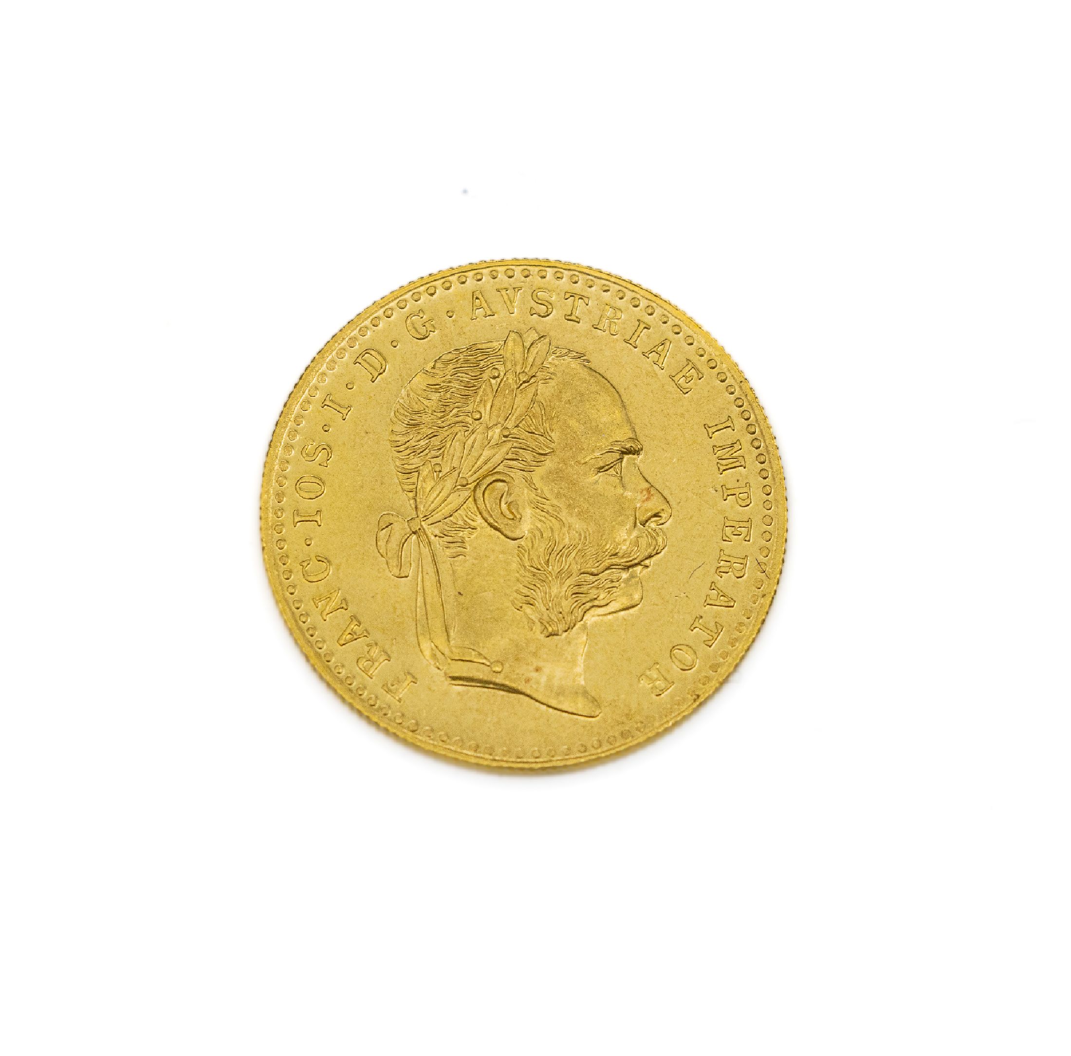 Goldmünze, 1 Dukat, Österreich-Ungarn, 1915, Franz Joseph I., offizielle Nachprägung