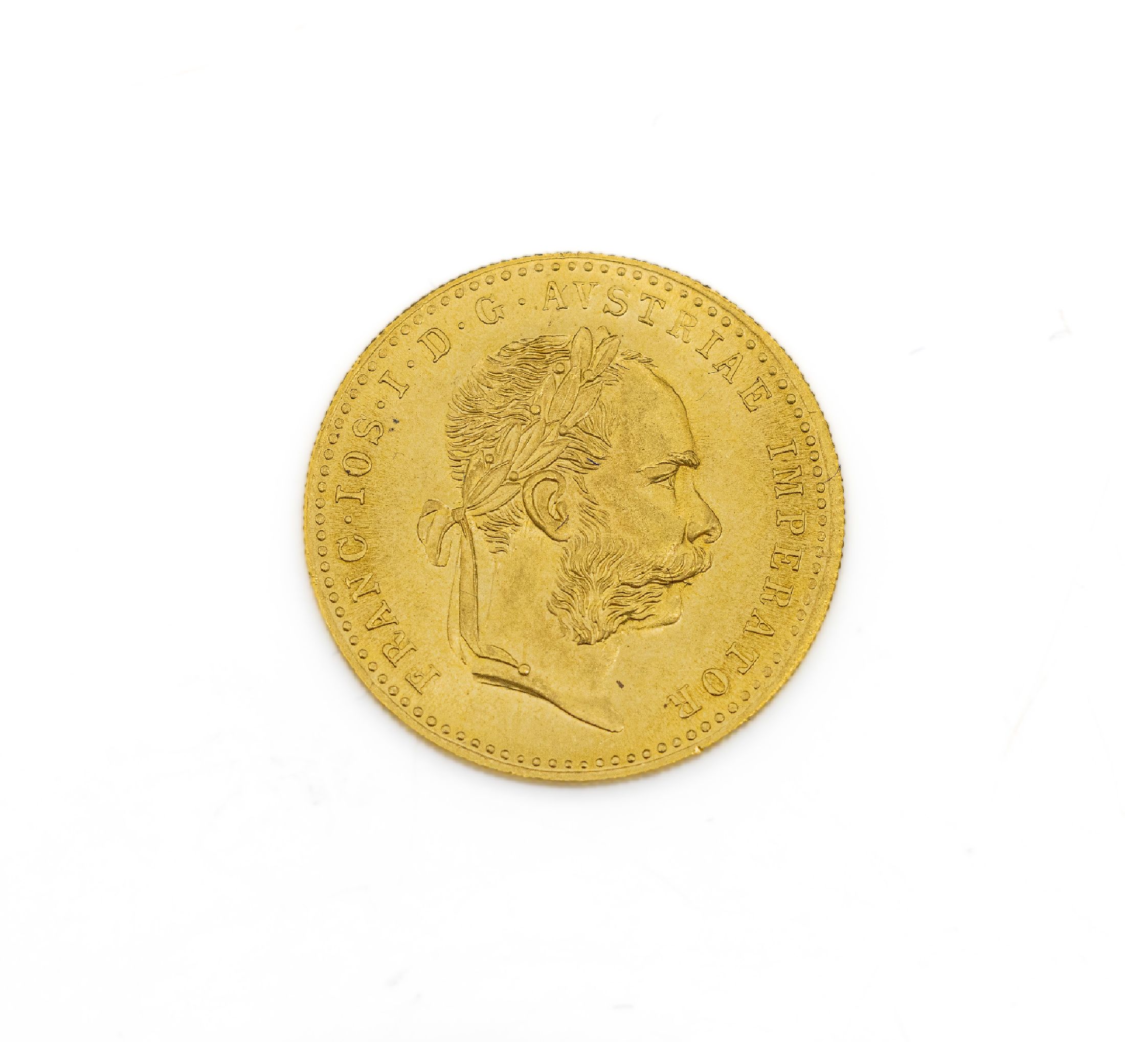 Goldmünze, 1 Dukat, Österreich-Ungarn, 1915, Franz Joseph I., offizielle Nachprägung