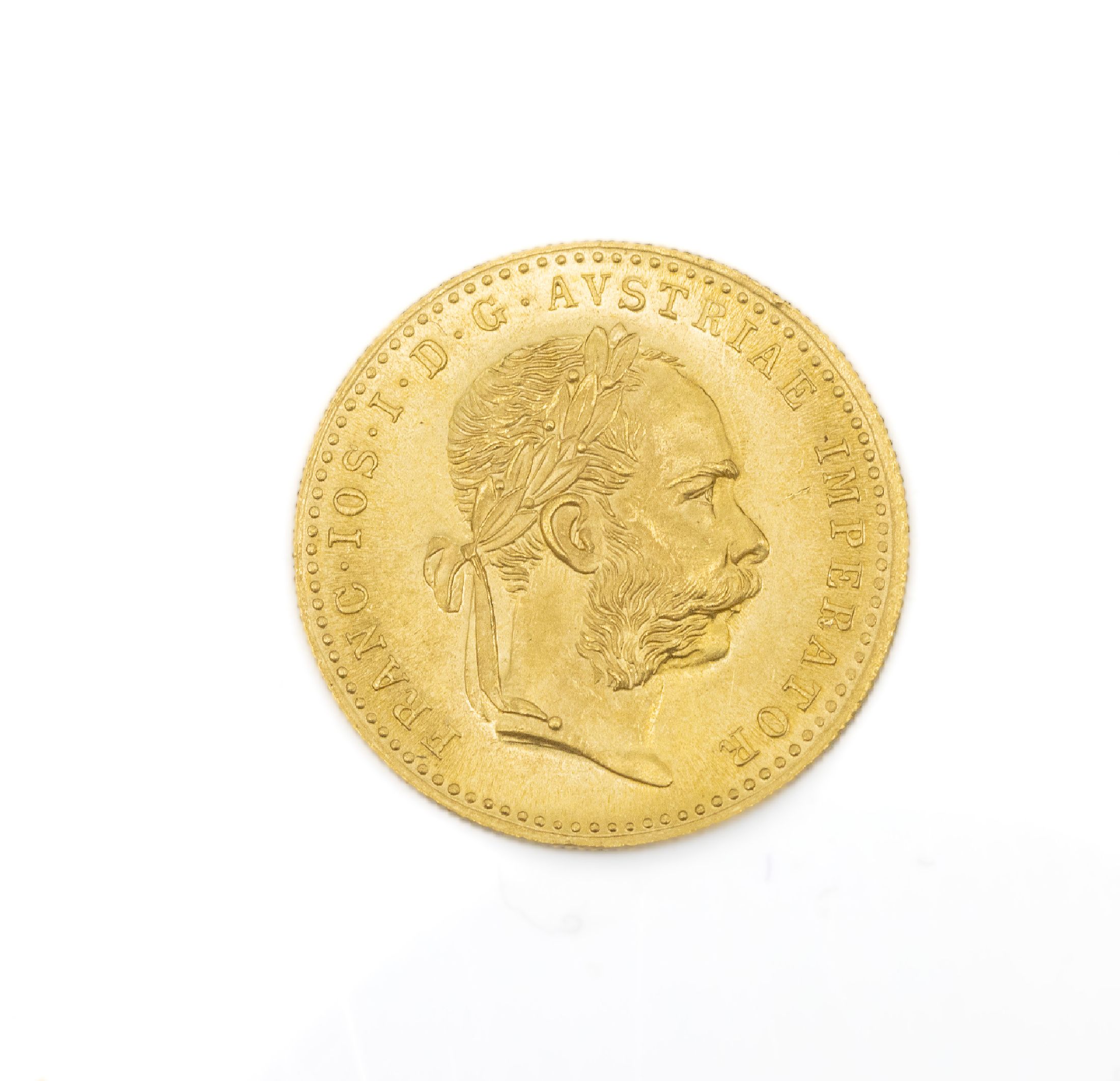 Goldmünze, 1 Dukat, Österreich-Ungarn, 1915, Franz Joseph I., offizielle Nachprägung