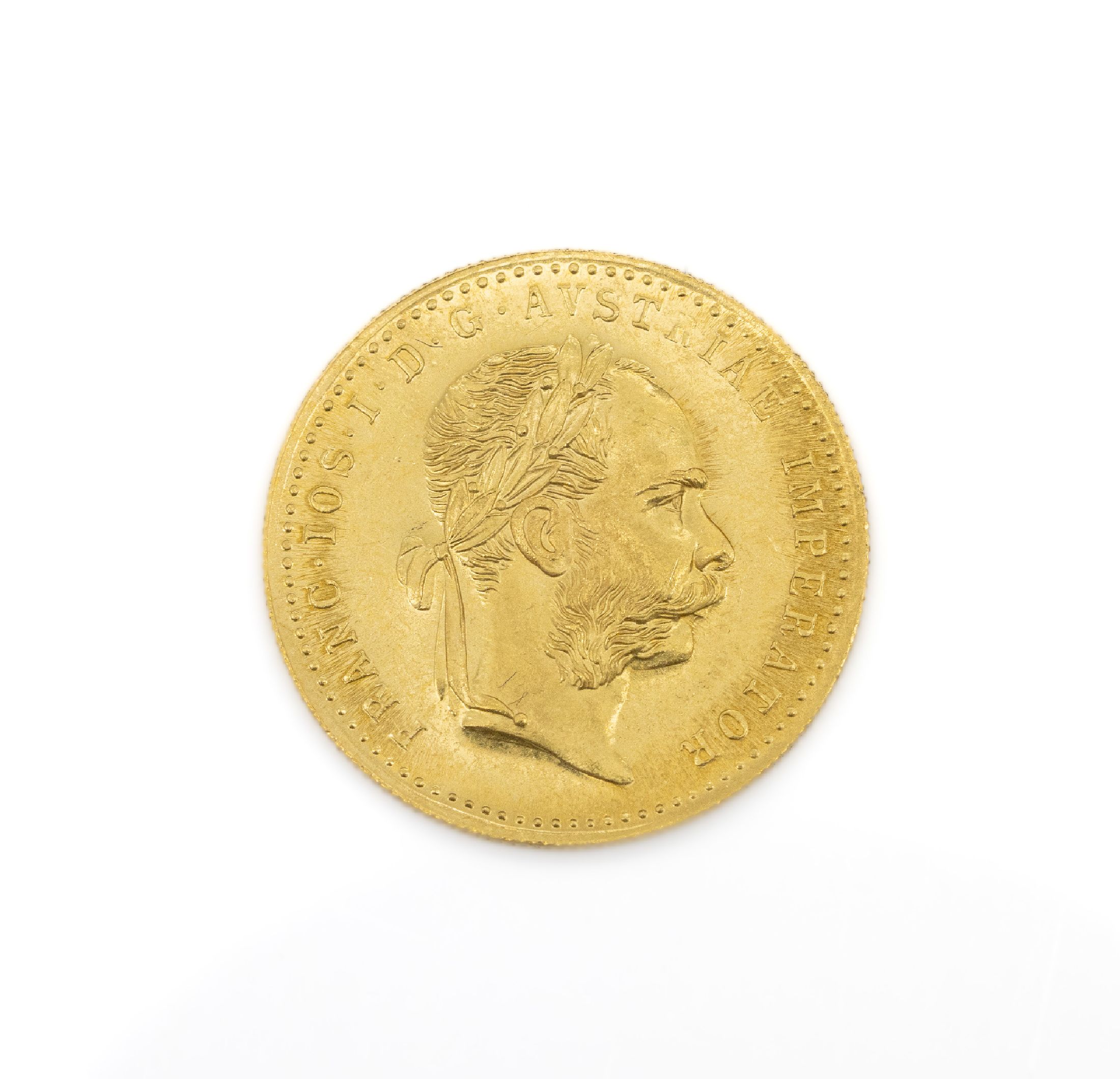 Goldmünze, 1 Dukat, Österreich-Ungarn, 1915, Franz Joseph I., offizielle Nachprägung