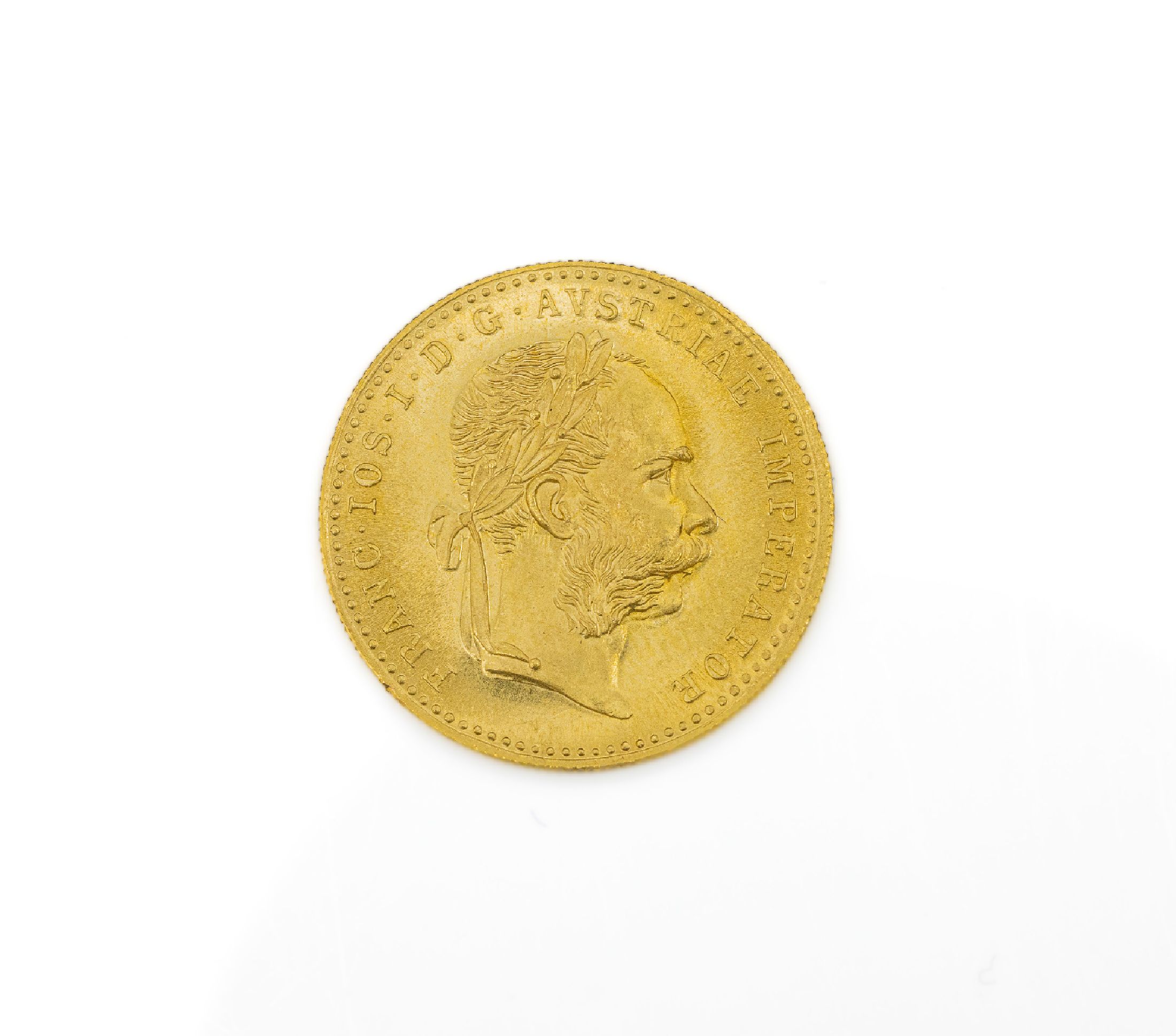 Goldmünze, 1 Dukat, Österreich-Ungarn, 1915, Franz Joseph I., offizielle Nachprägung
