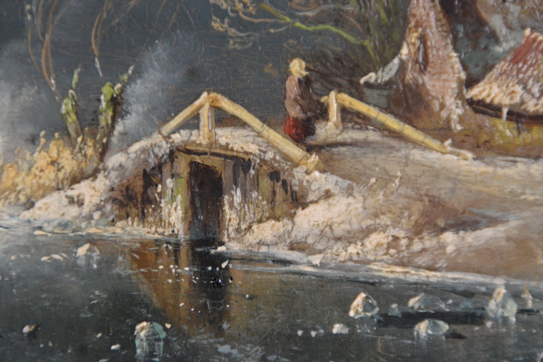 Detail d: Charles Henri Joseph Leickert, 1816 Brüssel - 1907 Mainz, Schüler von Andreas Schelhout (1787-1870), lebte und wirkte zwischen 1841 und 1883 in Den ...