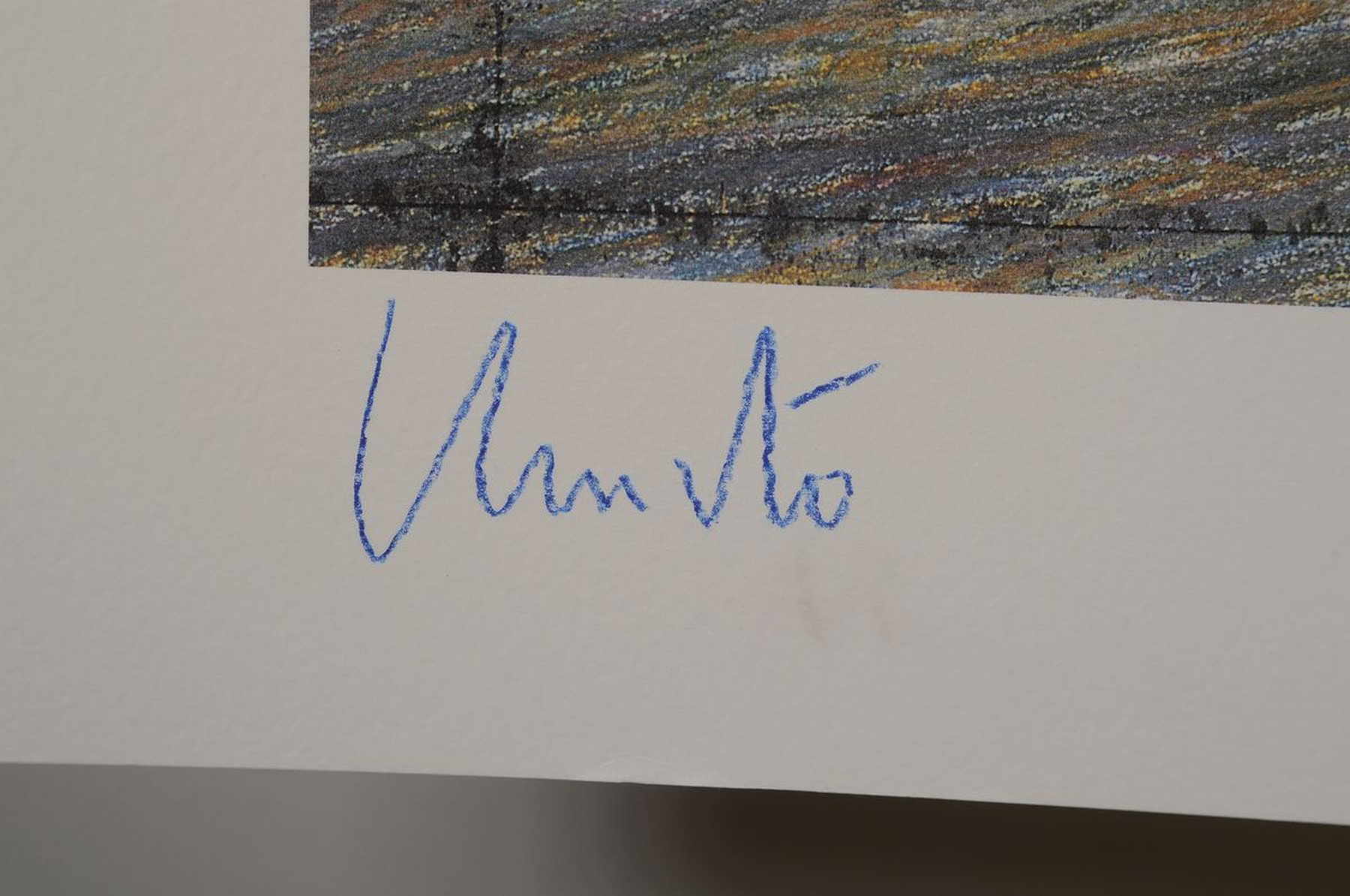 Detail a: Christo, 1935 Gabrovo-2020 New York City, "Wrapped Reichstag (Project for Berlin)" (1993), Schumacher Edition Fils, Farboffset nach ...